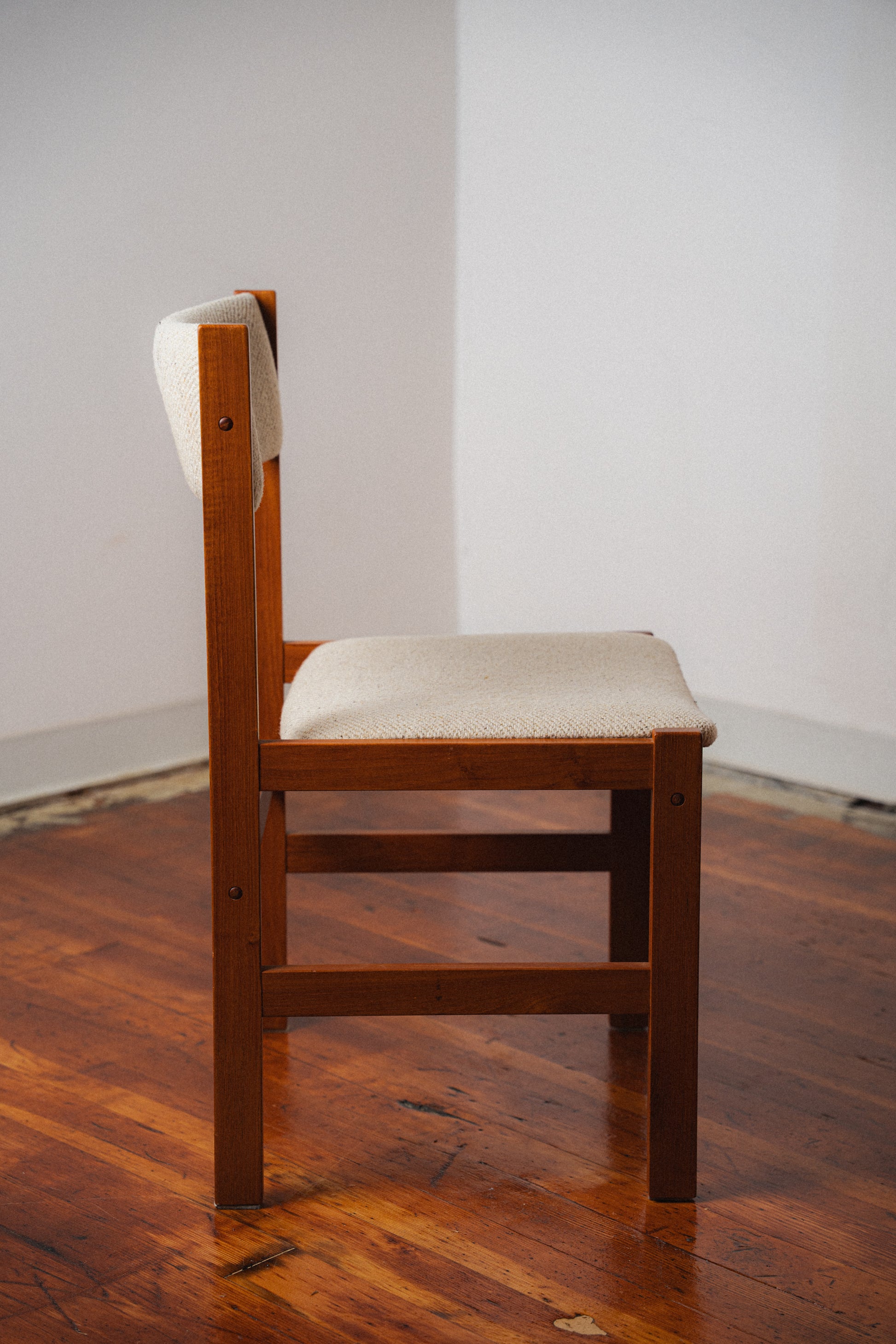 Set of 4 Teak Dining Chairs by Sun Furniture Co.