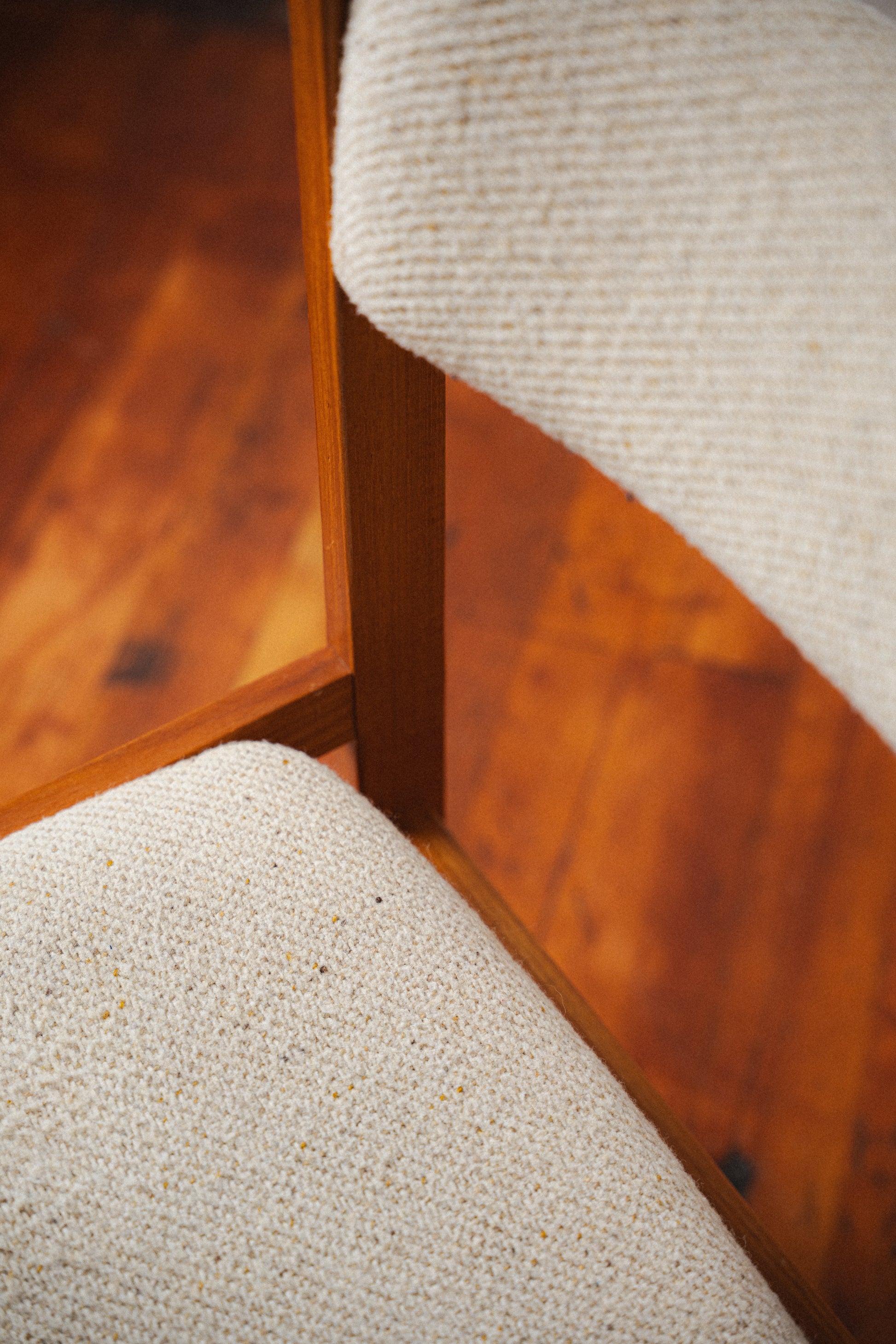 Set of 4 Teak Dining Chairs by Sun Furniture Co.