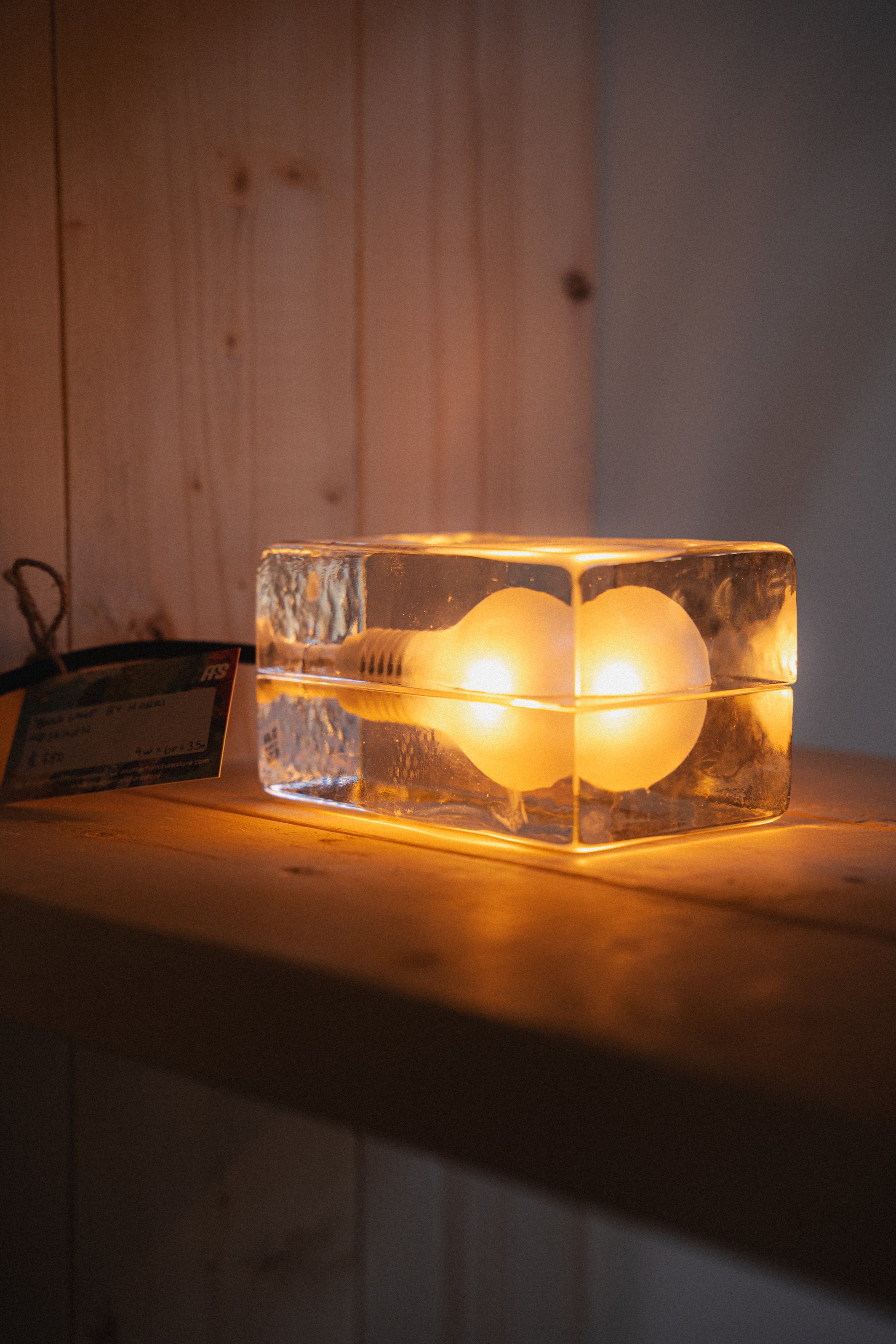 Block Lamp by Harri Hoskinen