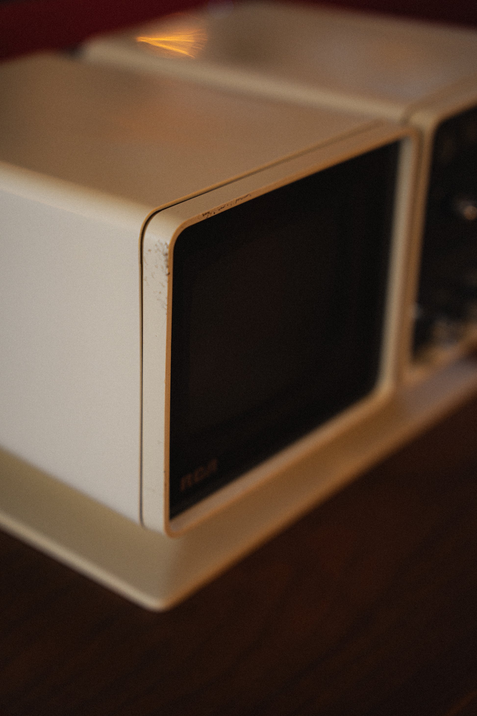 Vintage RCA Flip-Clock Television