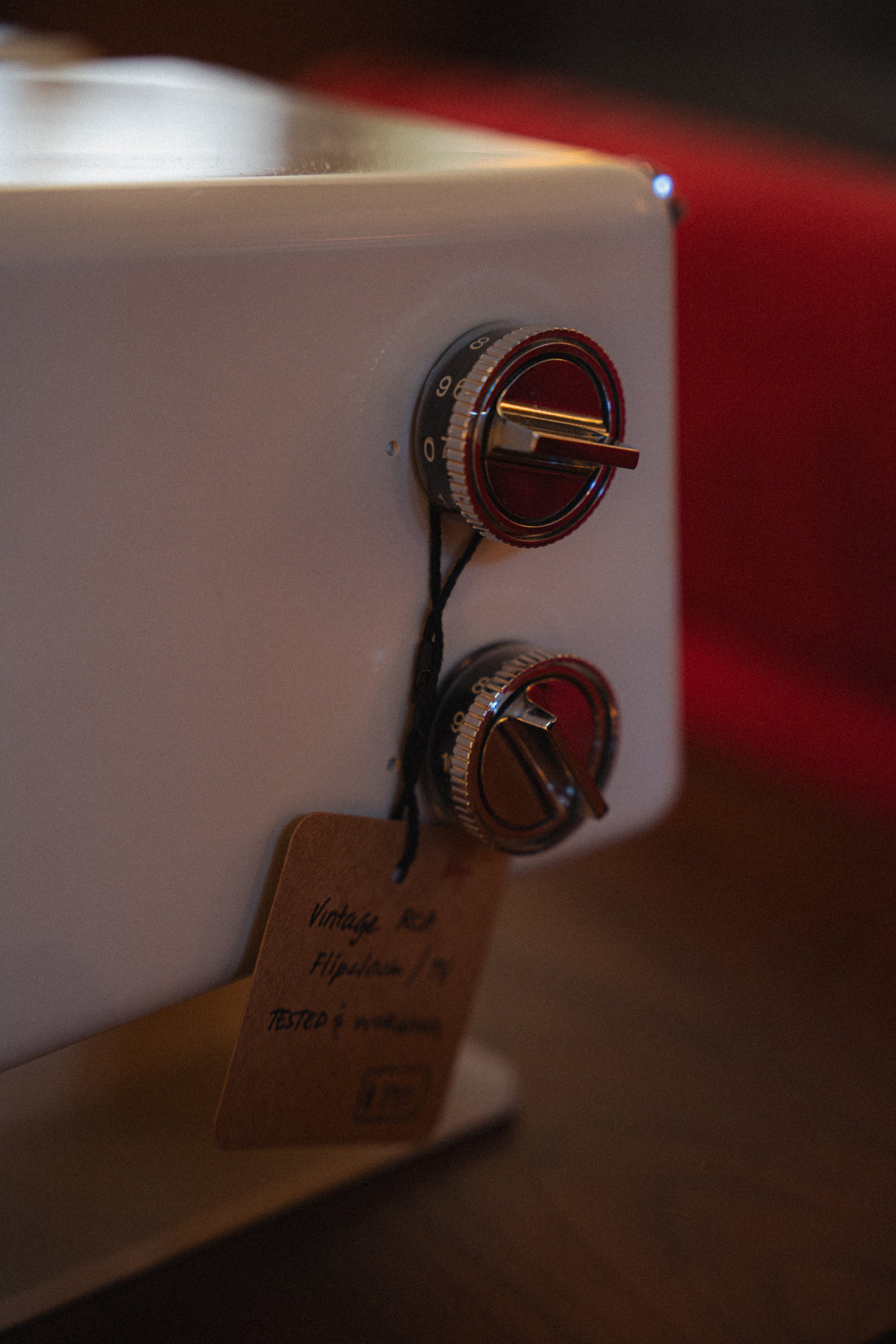 Vintage RCA Flip-Clock Television