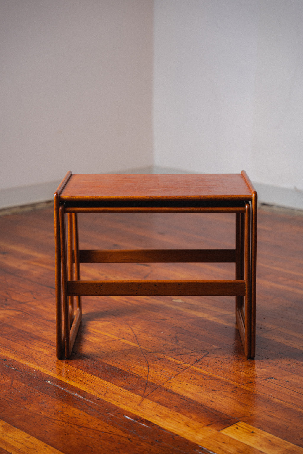 Nesting Teak Side Tables