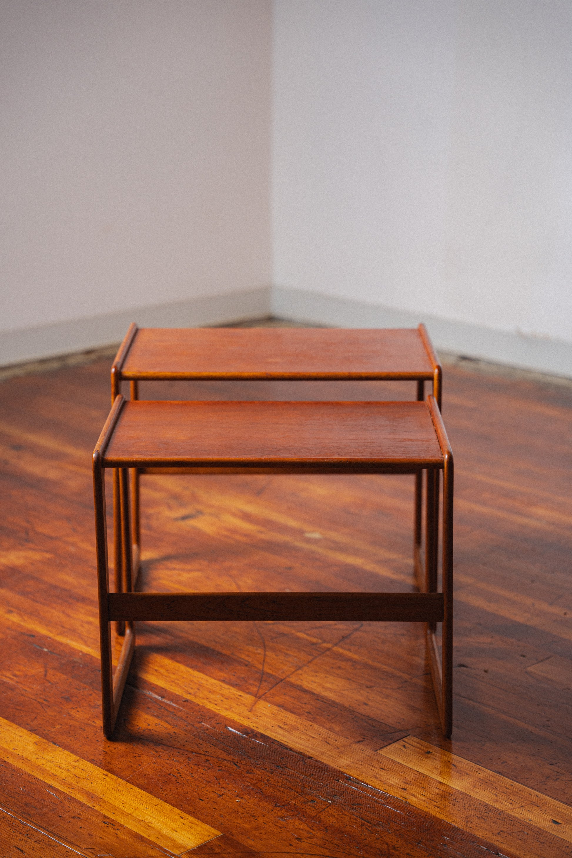Nesting Teak Side Tables
