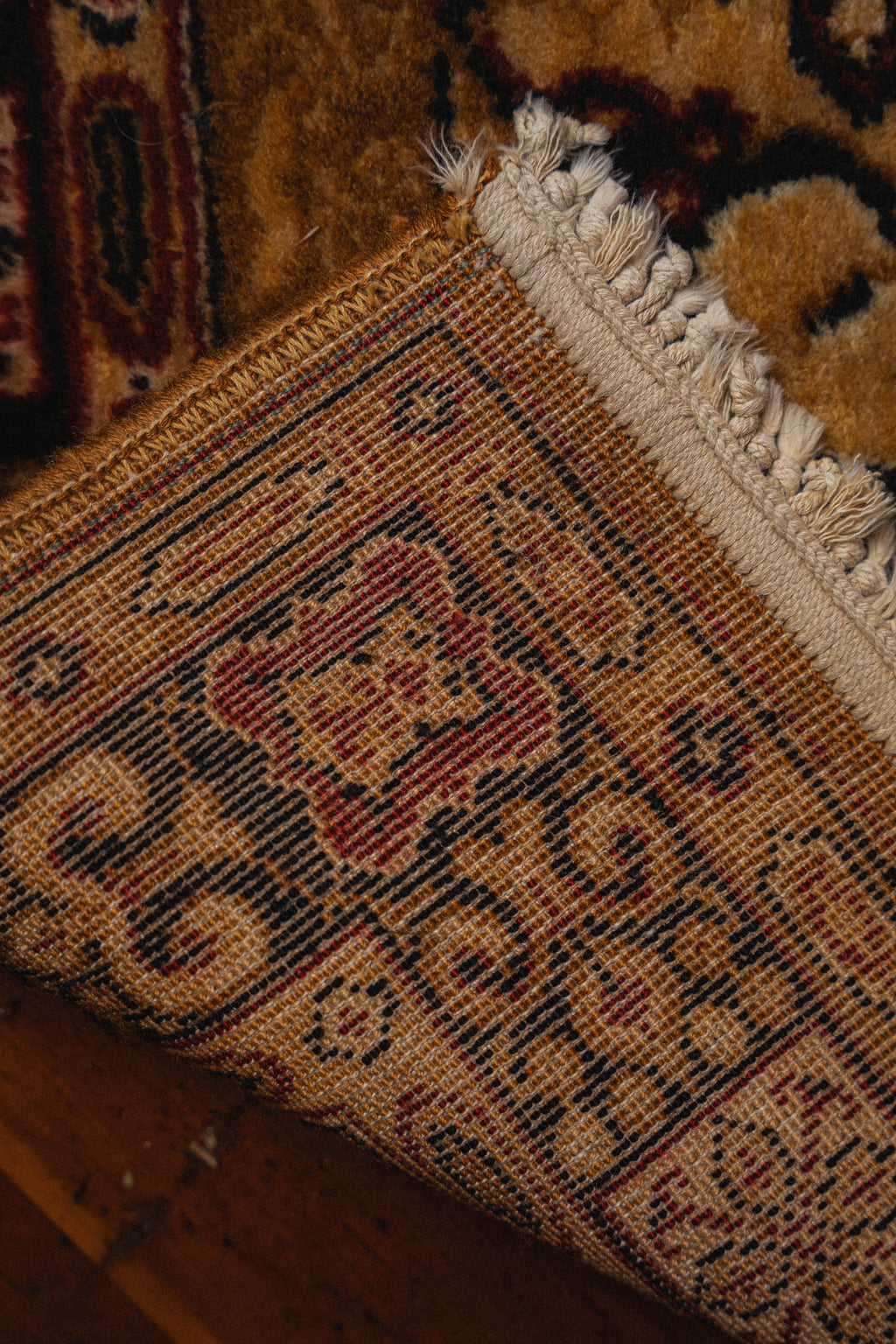 Vintage Turkish Rug 6x9'