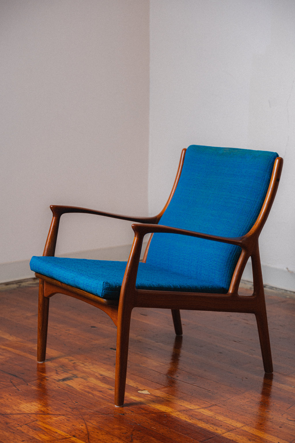 Teak Lounge Chair by Erik Andersen and Palle Pedersen for Horsnæs