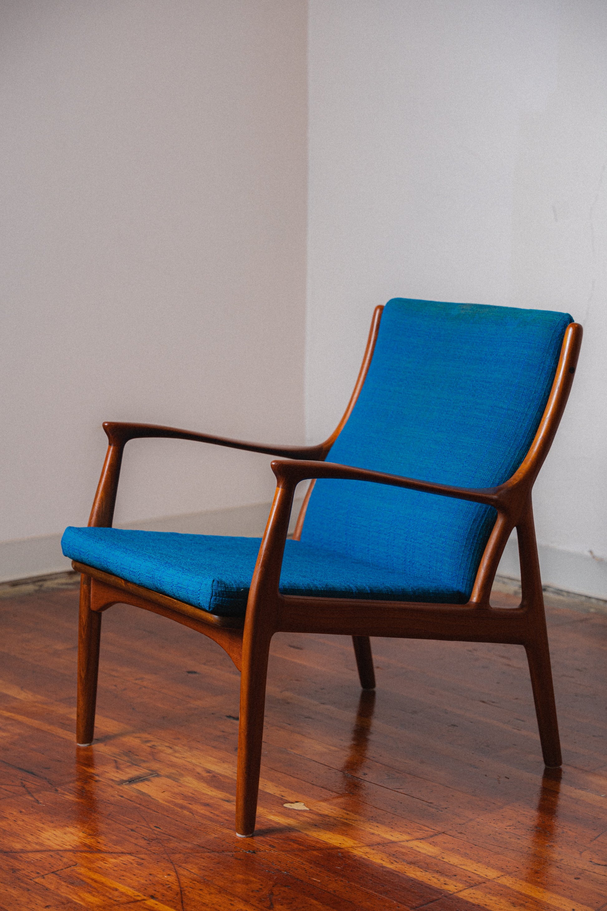 Teak Lounge Chair by Erik Andersen and Palle Pedersen for Horsnæs