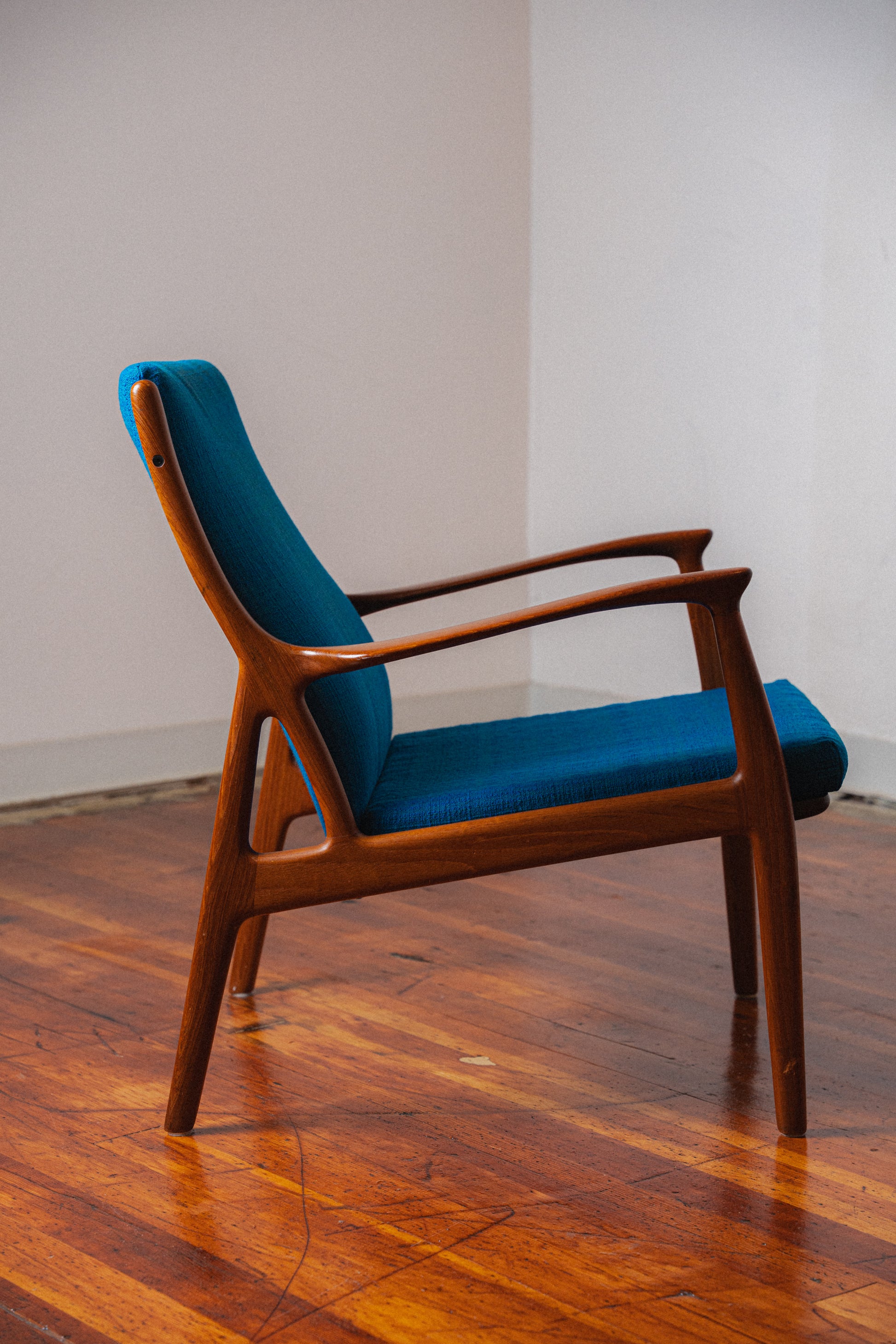 Teak Lounge Chair by Erik Andersen and Palle Pedersen for Horsnæs