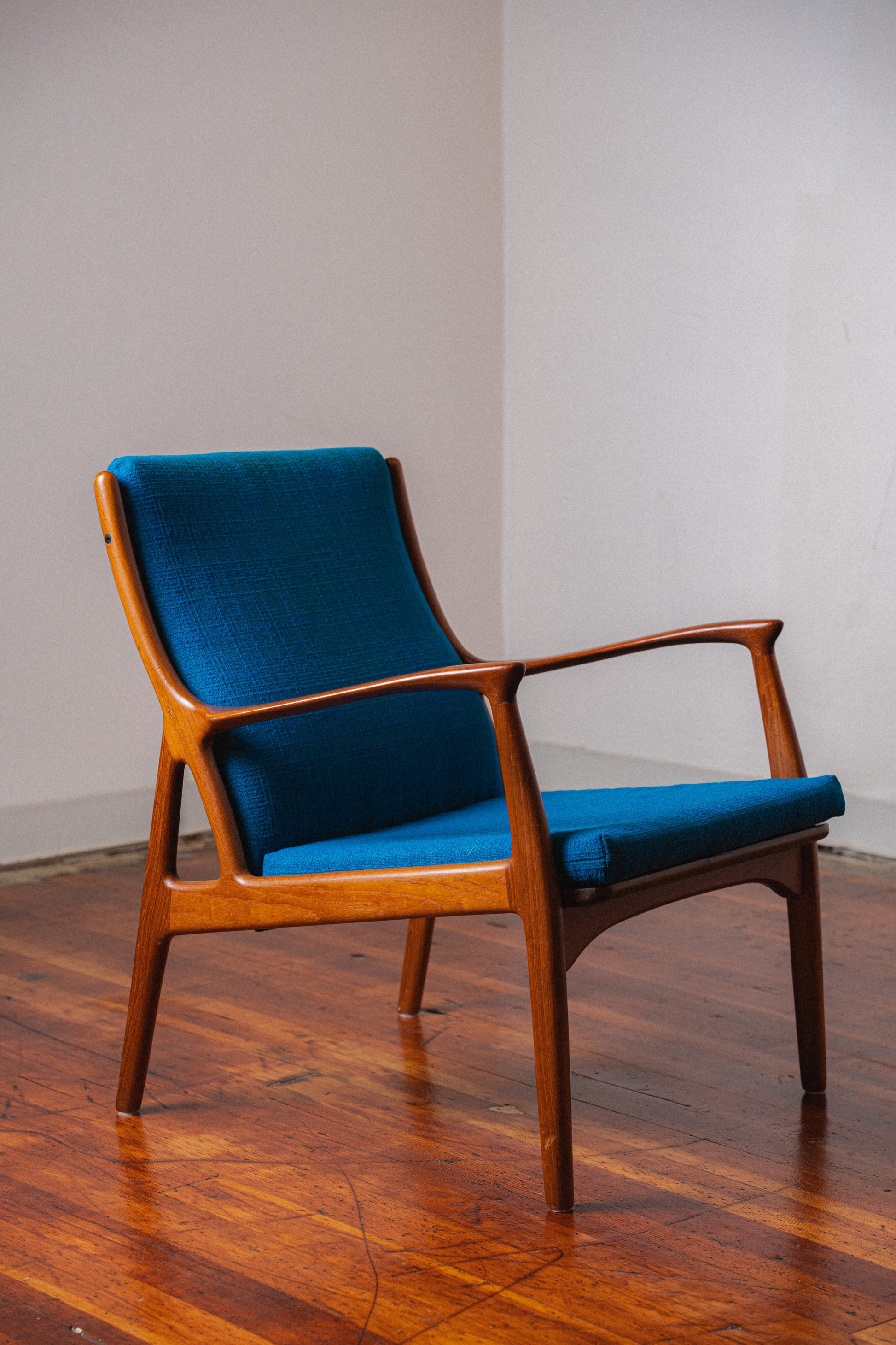 Teak Lounge Chair by Erik Andersen and Palle Pedersen for Horsnæs