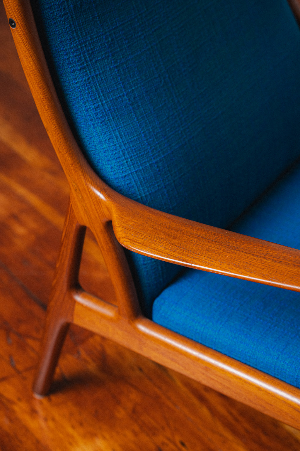 Teak Lounge Chair by Erik Andersen and Palle Pedersen for Horsnæs
