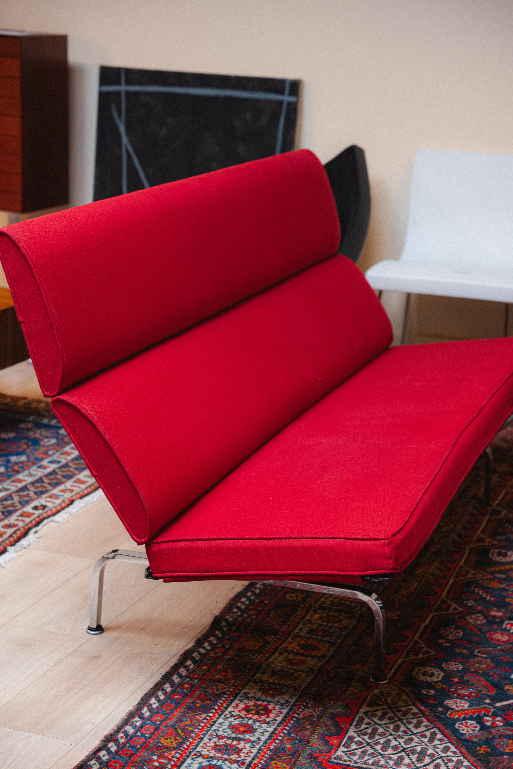 Eames Compact Sofa by Charles & Ray Eames for Herman Miller