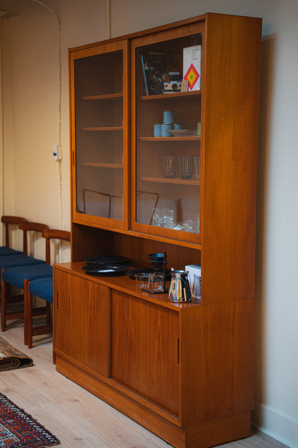 Teak Cabinet/Shelving Unit by Poul Hundevad