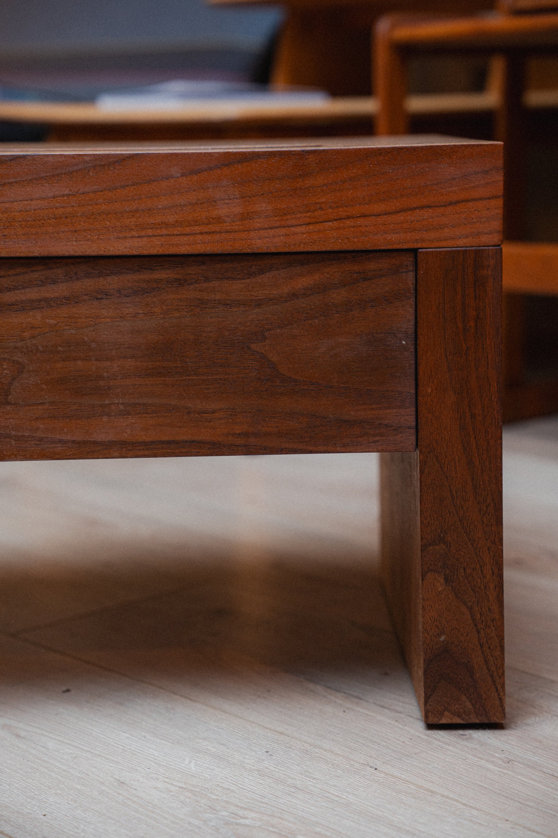 Solid Walnut Nightstands (Pair) by Terry Dwan for Riva 1920