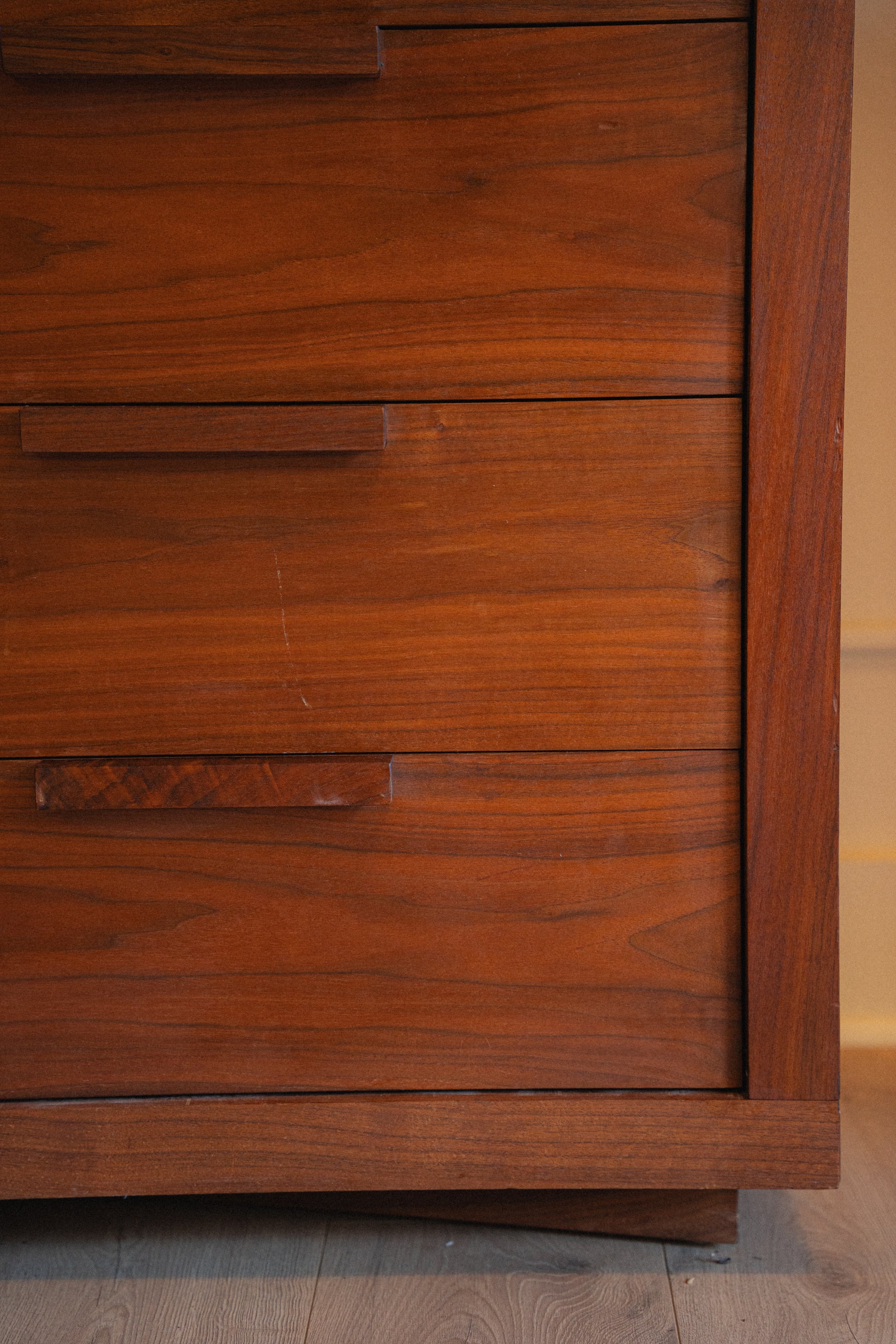 Solid Walnut Dresser by Terry Dwan for Riva 1920