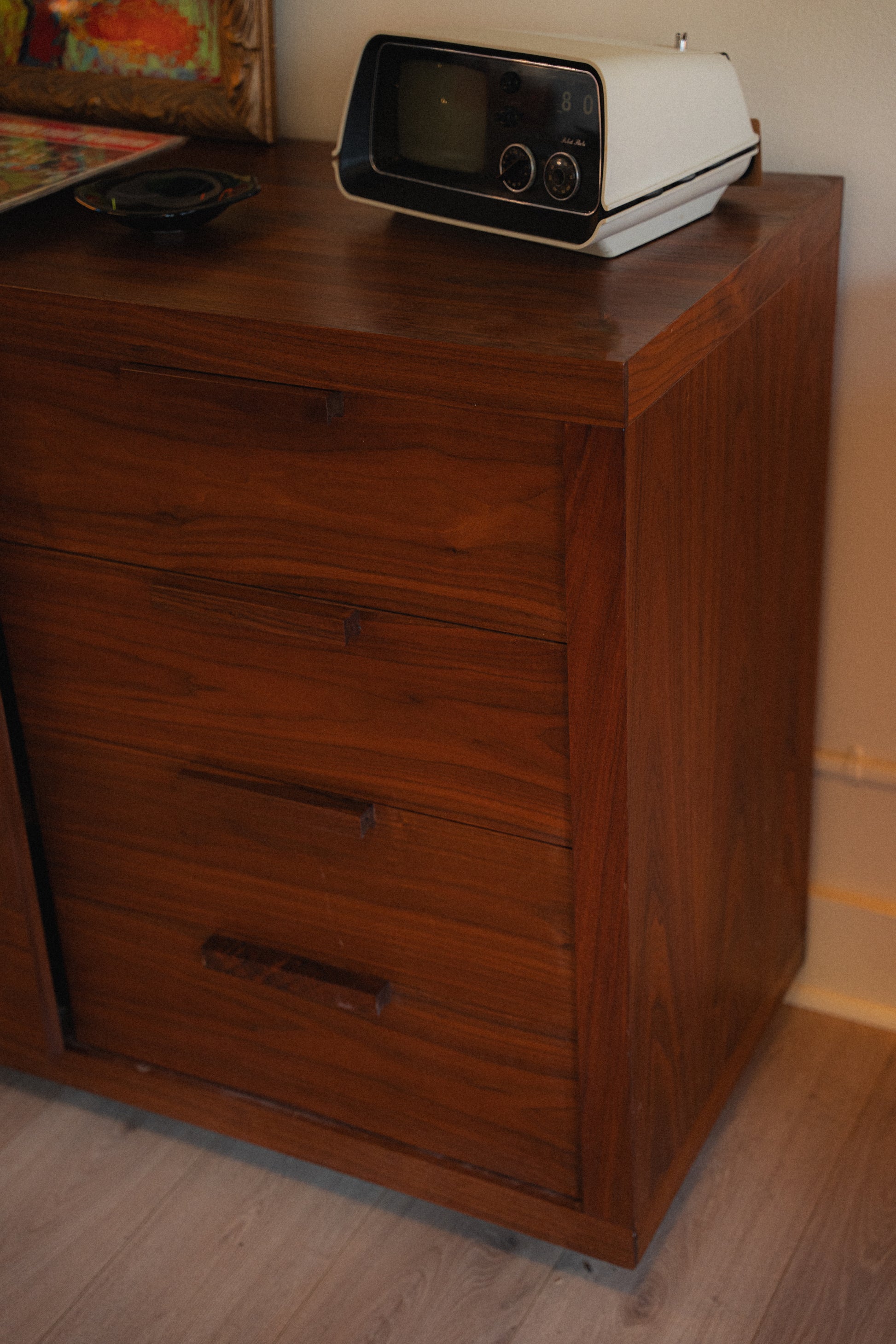 Solid Walnut Dresser by Terry Dwan for Riva 1920
