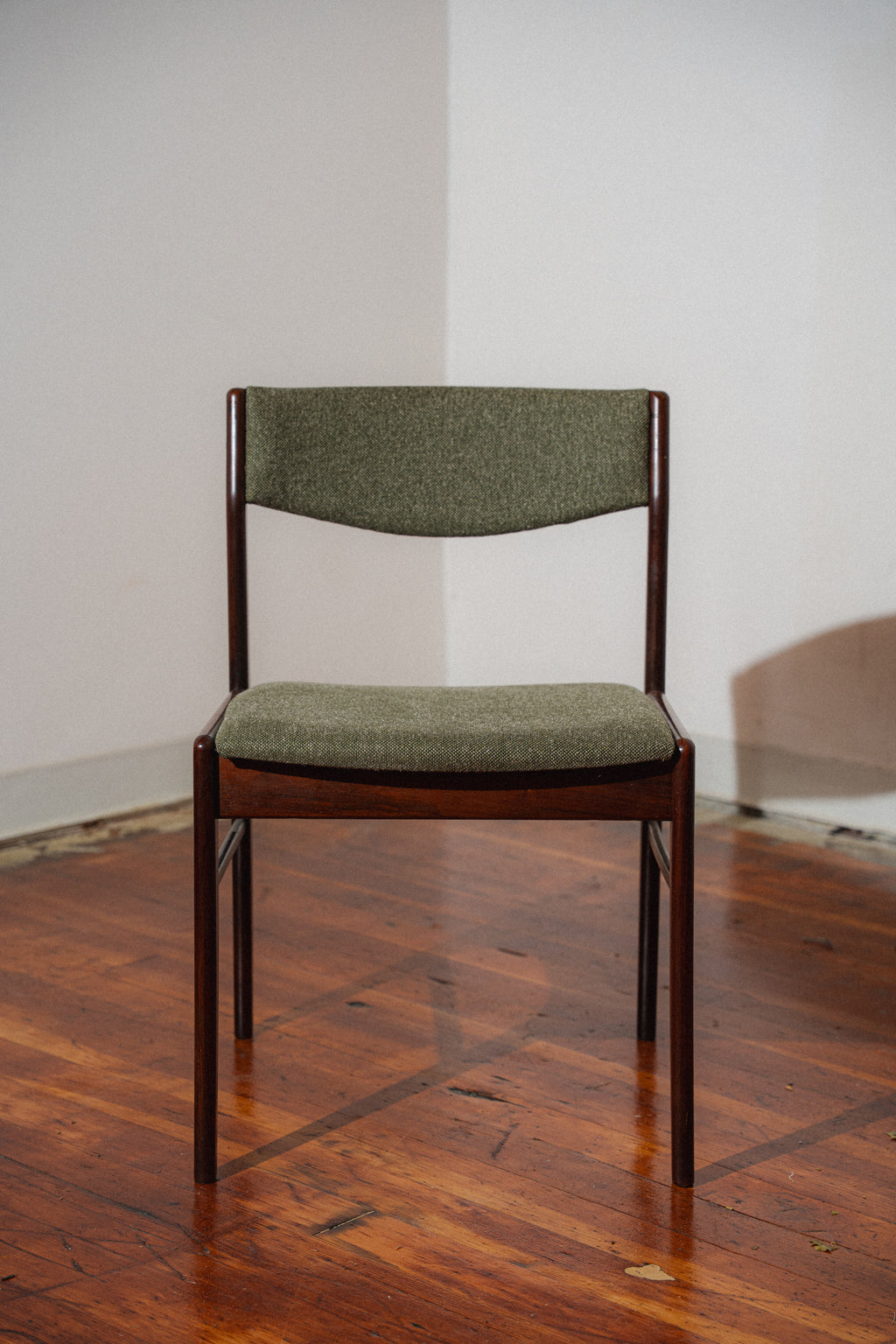 Restored Solid Rosewood Dining Chairs by Horsens Denmark (Set of 4)