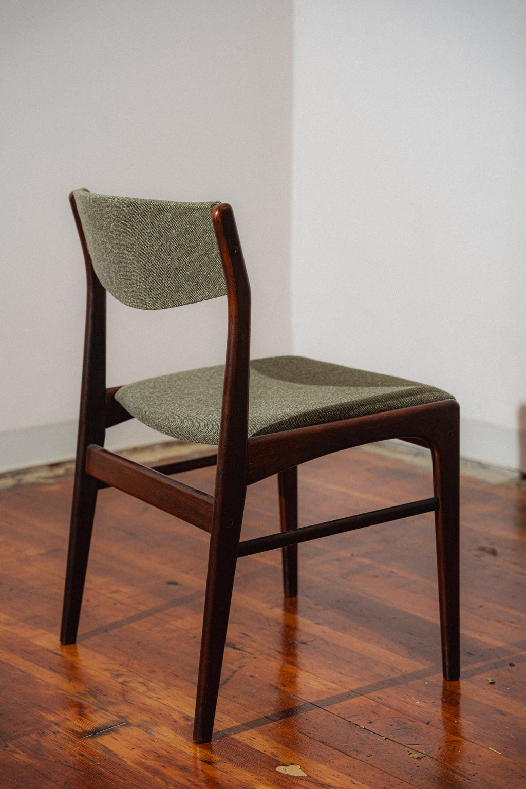 Restored Solid Rosewood Dining Chairs by Horsens Denmark (Set of 4)