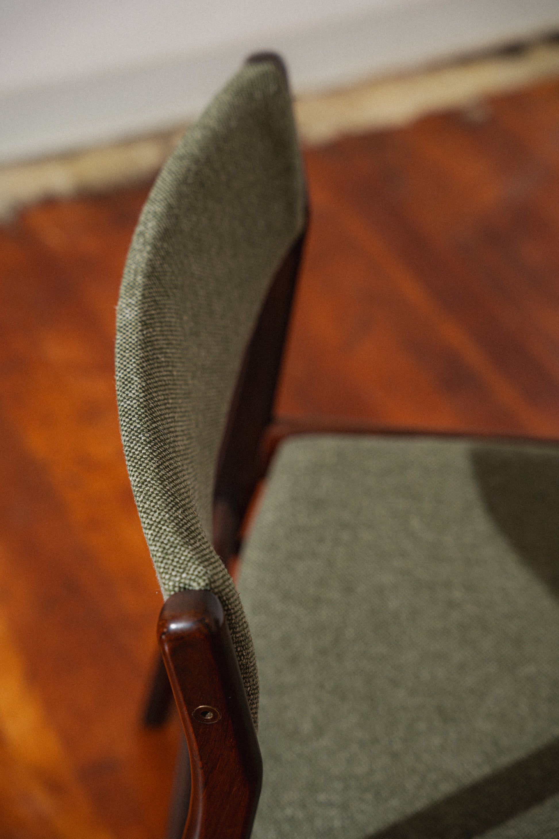 Restored Solid Rosewood Dining Chairs by Horsens Denmark (Set of 4)