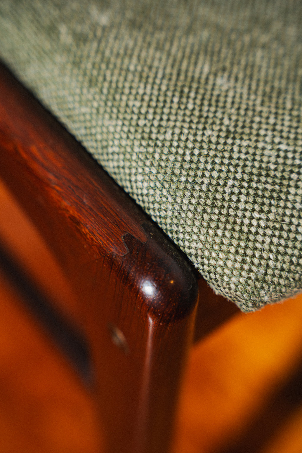 Restored Solid Rosewood Dining Chairs by Horsens Denmark (Set of 4)