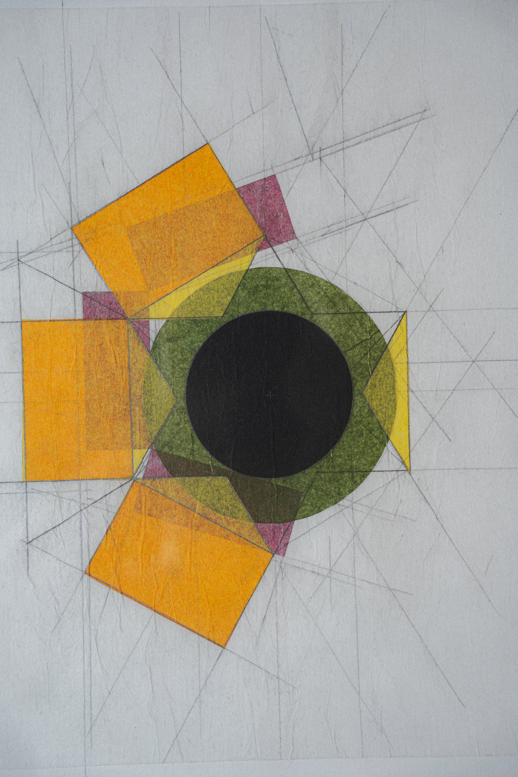 Abstract Geometric Artwork by Drew Cliness