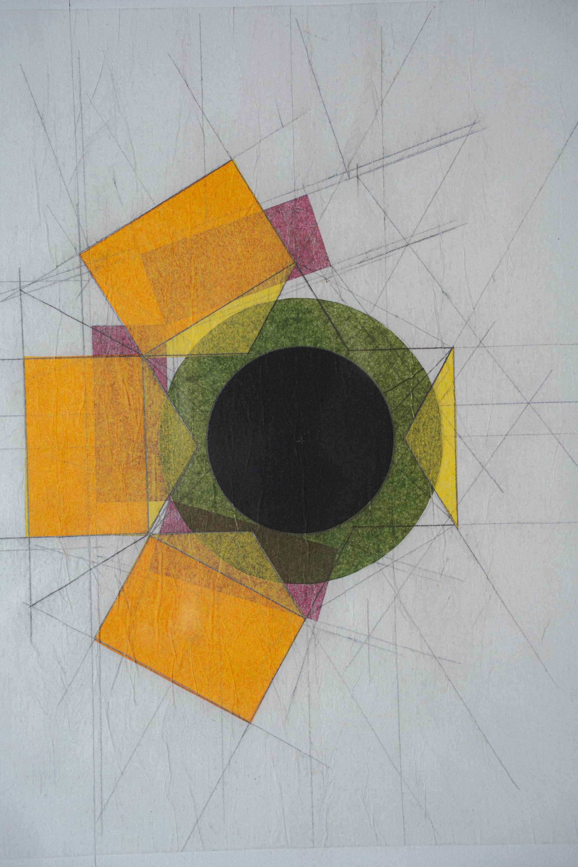 Abstract Geometric Artwork by Drew Cliness