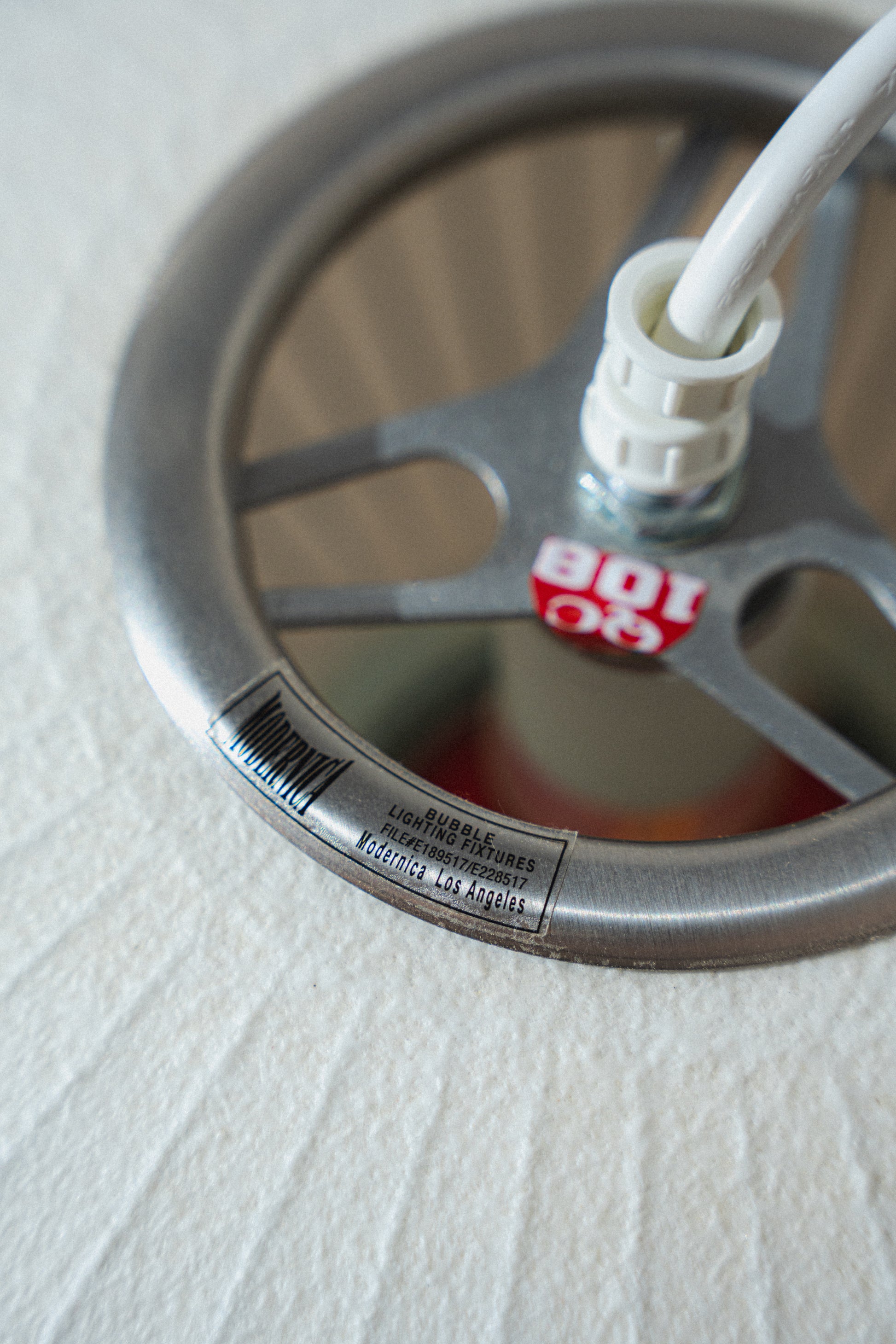 Nelson Bubble Pendant - Saucer, Size Small