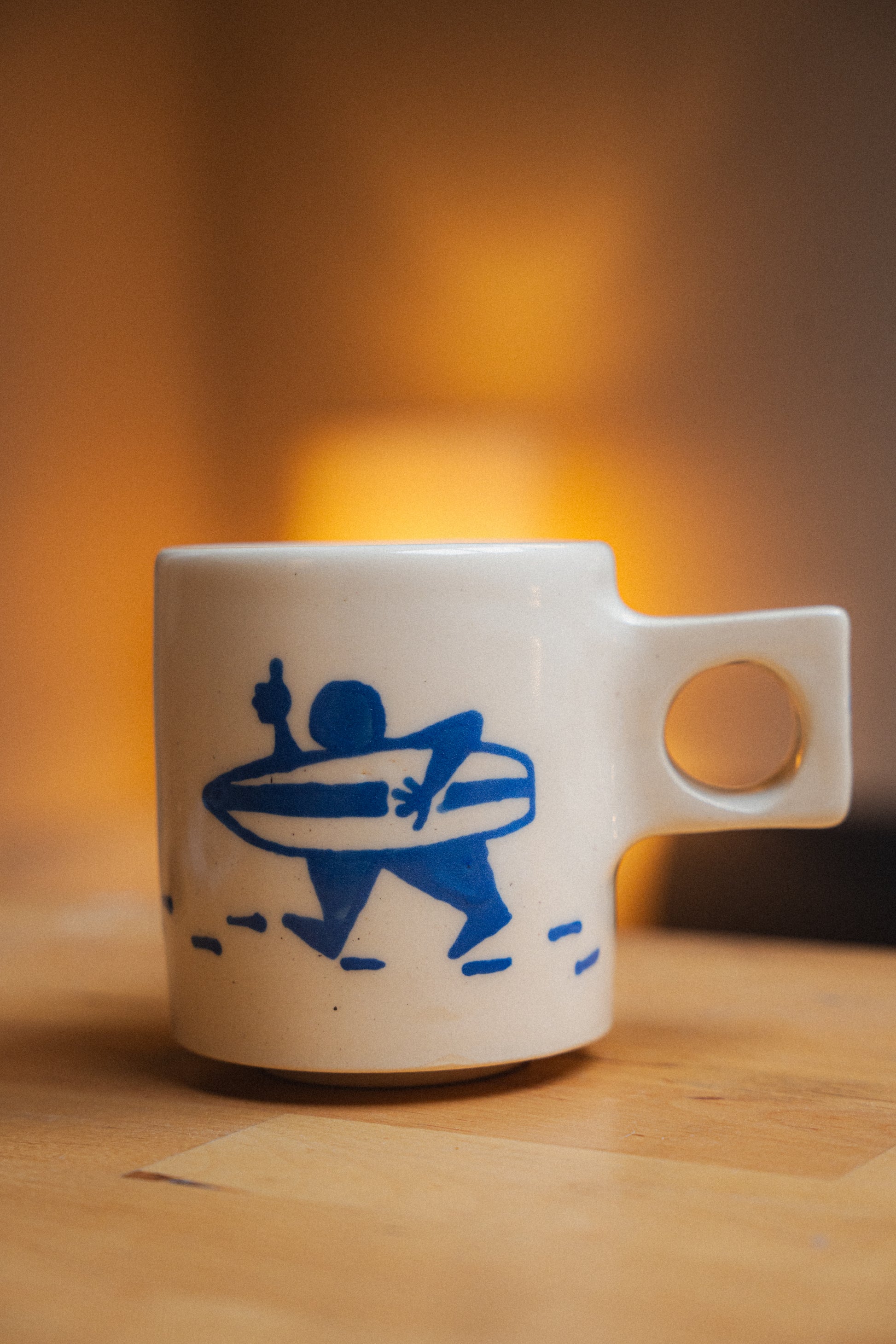 Sunbeamer Workshop x HAVN Mug (Gone Surfing w/ Handle)