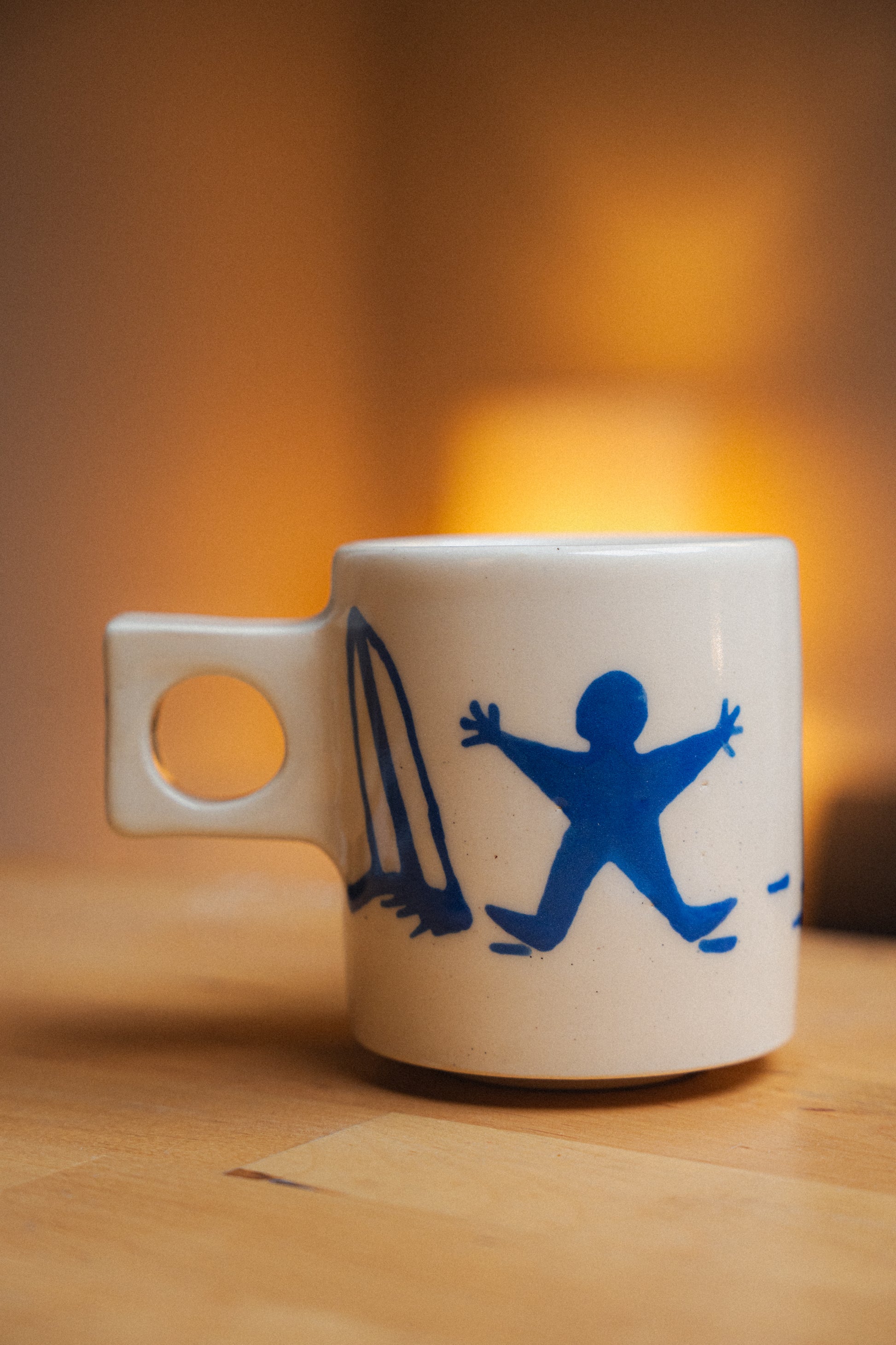 Sunbeamer Workshop x HAVN Mug (Gone Surfing w/ Handle)