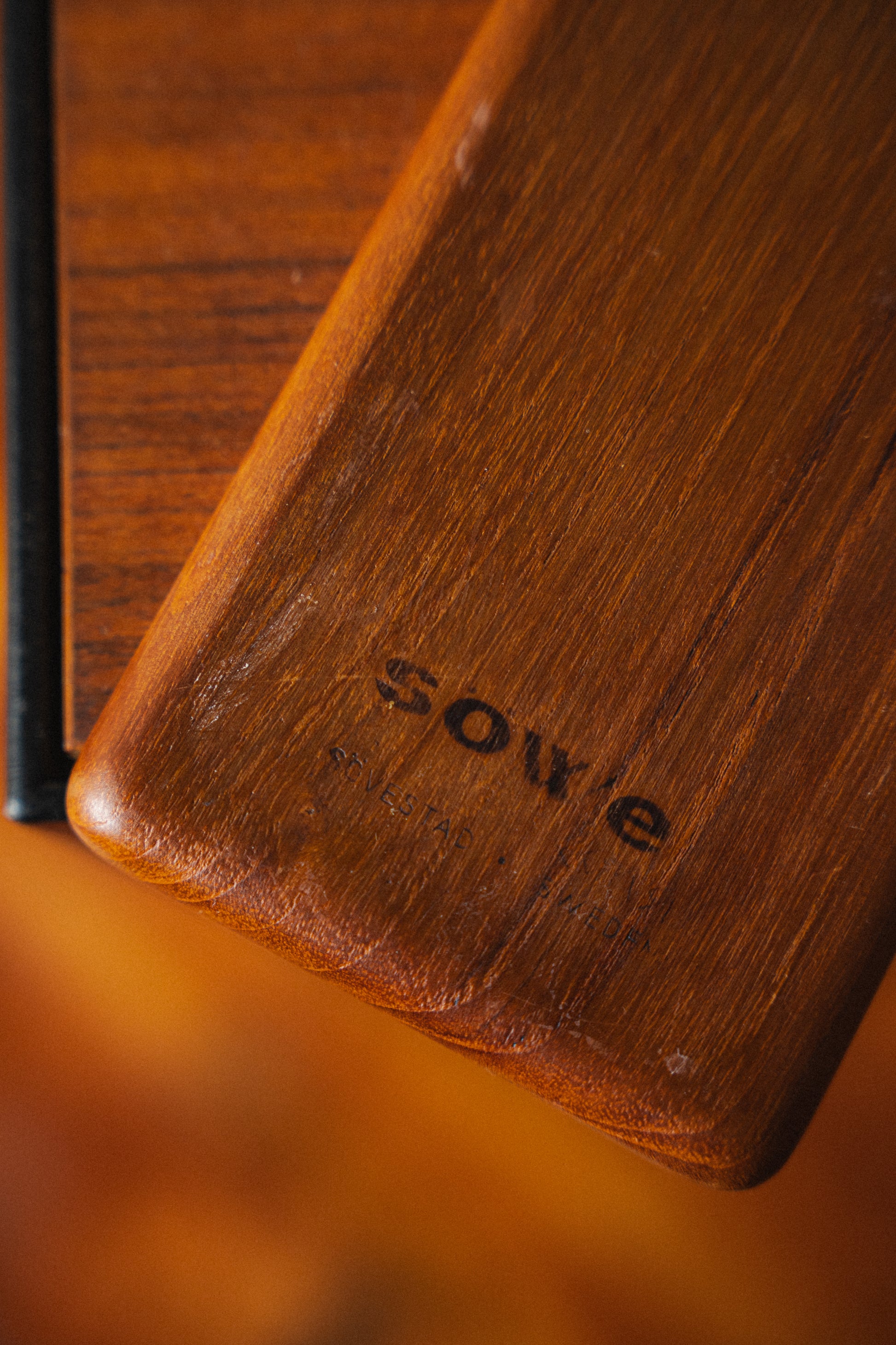 Smoked Glass Milk & Sugar Set w/ Teak Tray by Sowe Sovestad