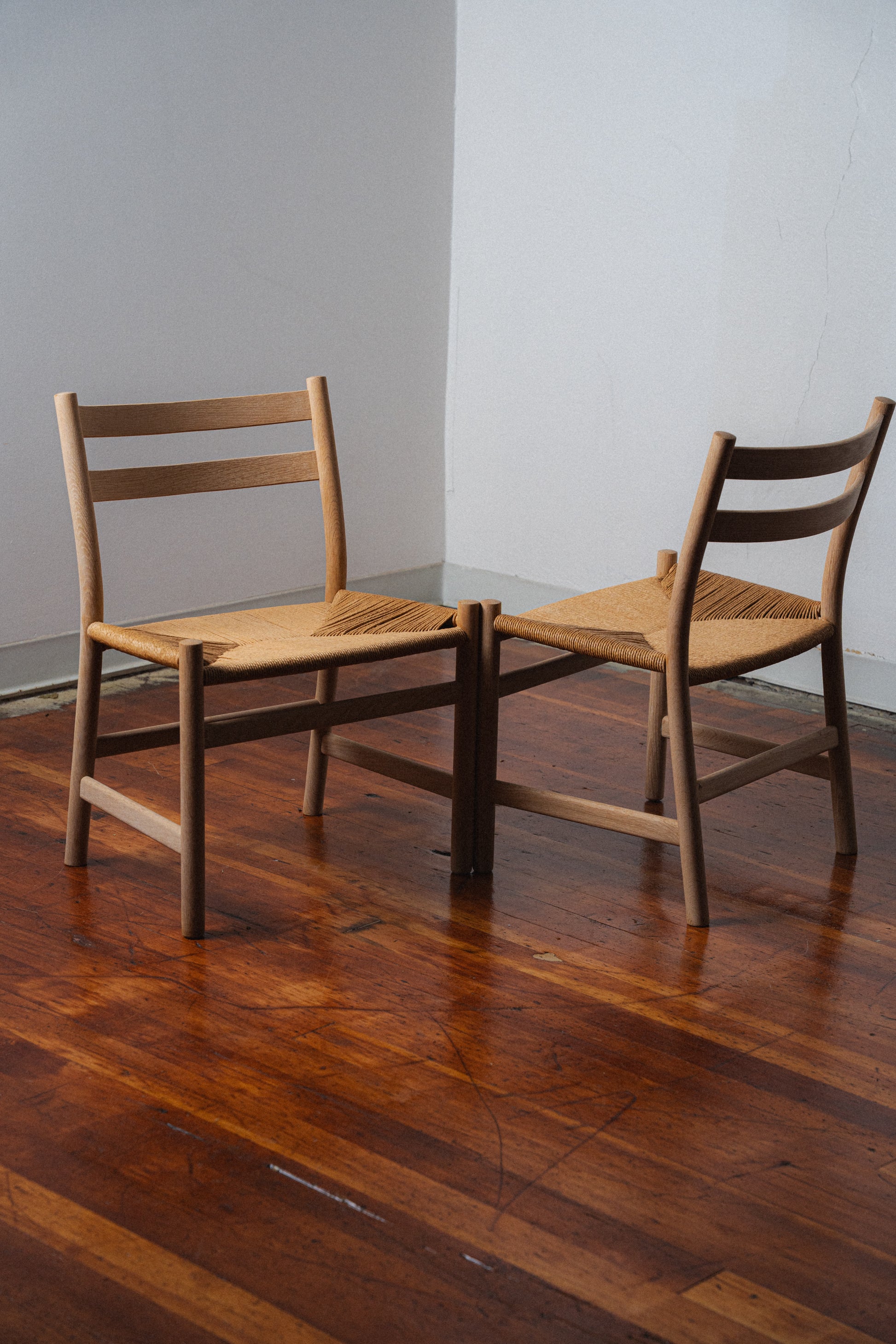 CH47 Chairs by Hans Wegner for Carl Hansen & Son (Pair)