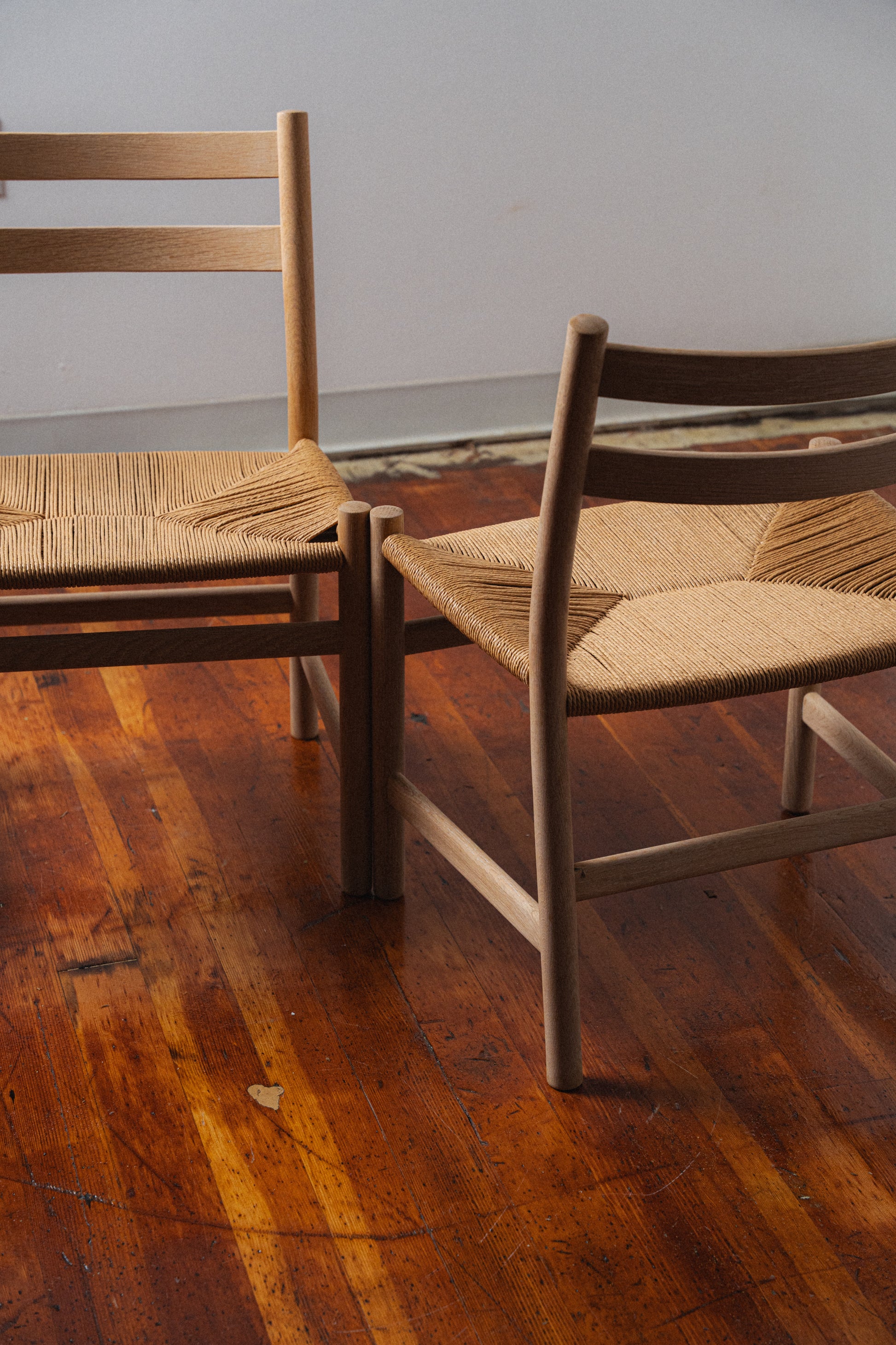 CH47 Chairs by Hans Wegner for Carl Hansen & Son (Pair)