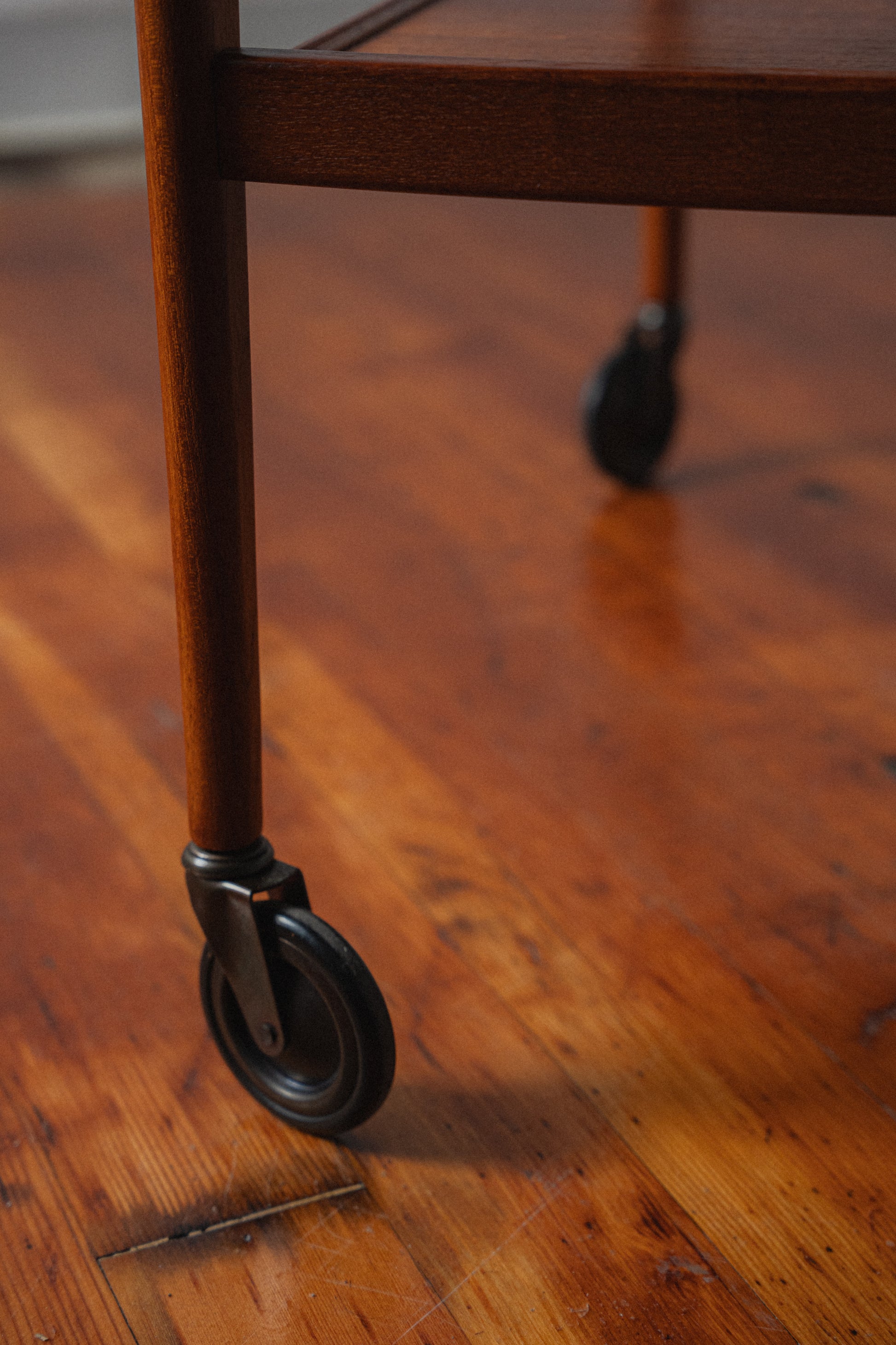 Teak Tea Trolley by Yngve Ekström, Sweden