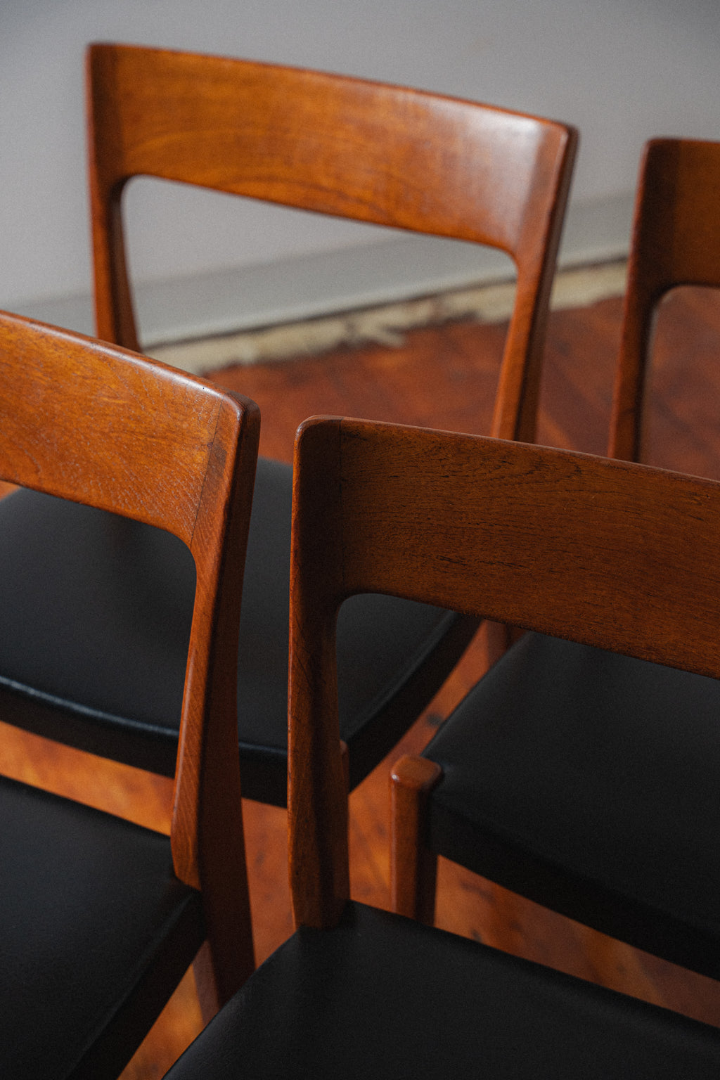 Swedish Teak Dining Chairs by Svegards Markaryd (Set of 4)