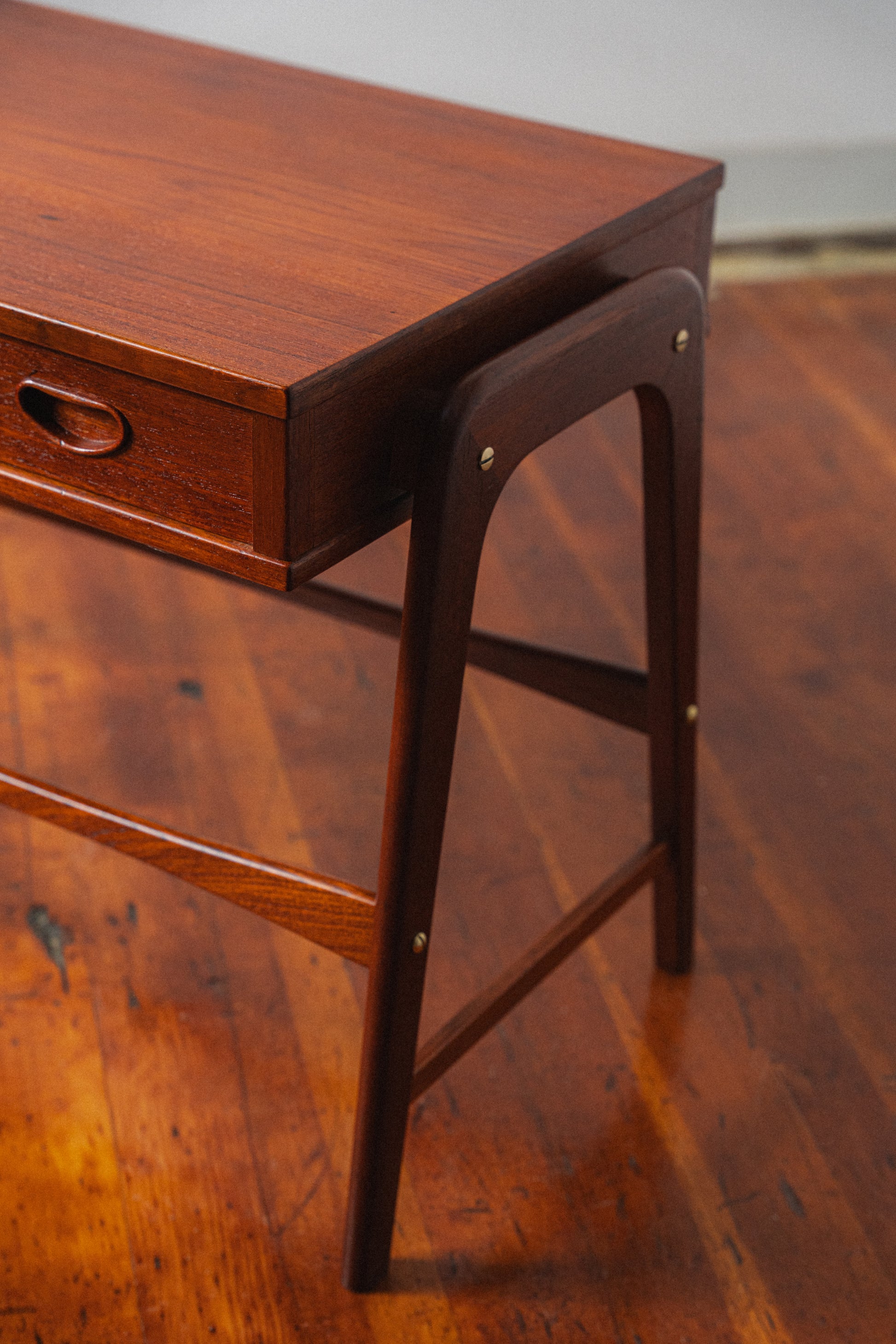 Danish Teak Storage Table by Svend A. Madsen