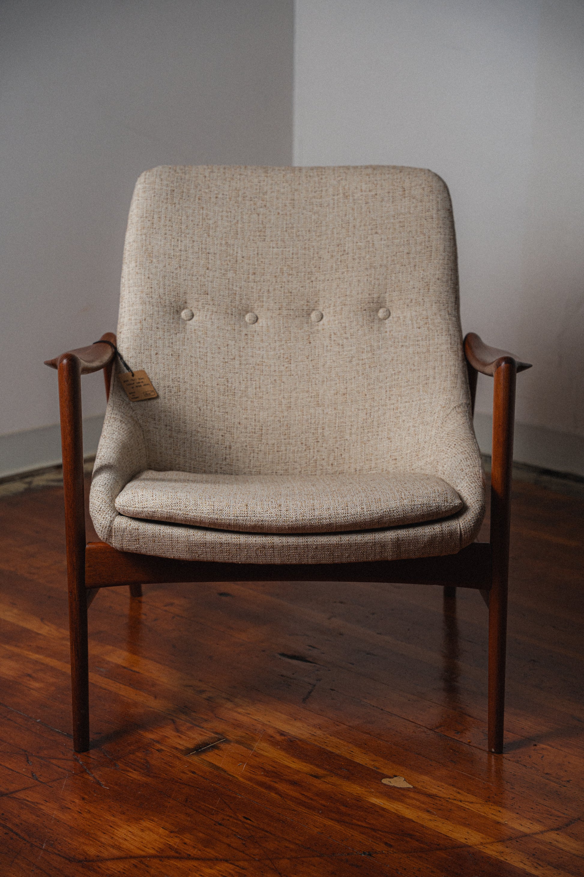 Norwegian Teak Lounge Chair by Peter Wessel