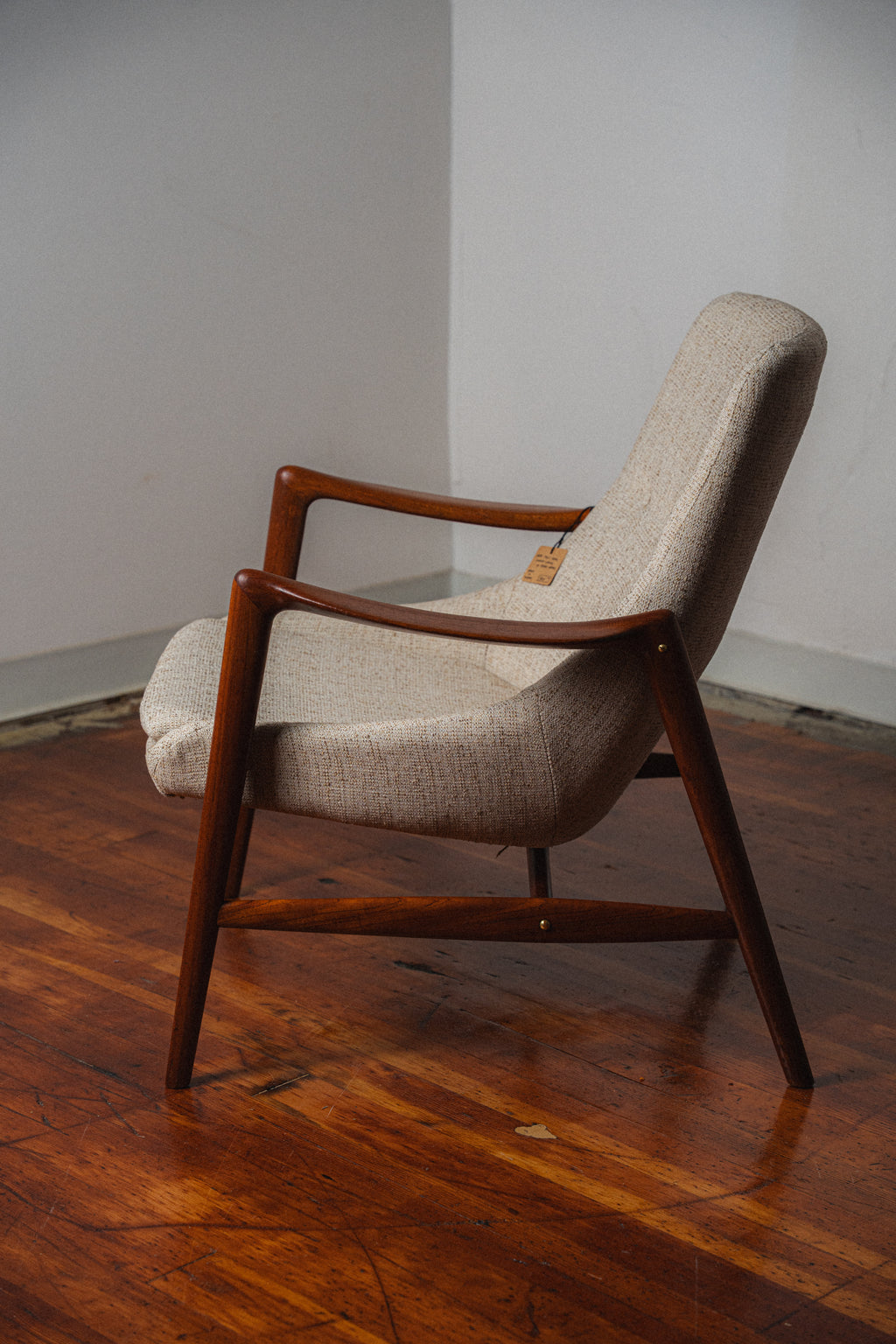 Norwegian Teak Lounge Chair by Peter Wessel