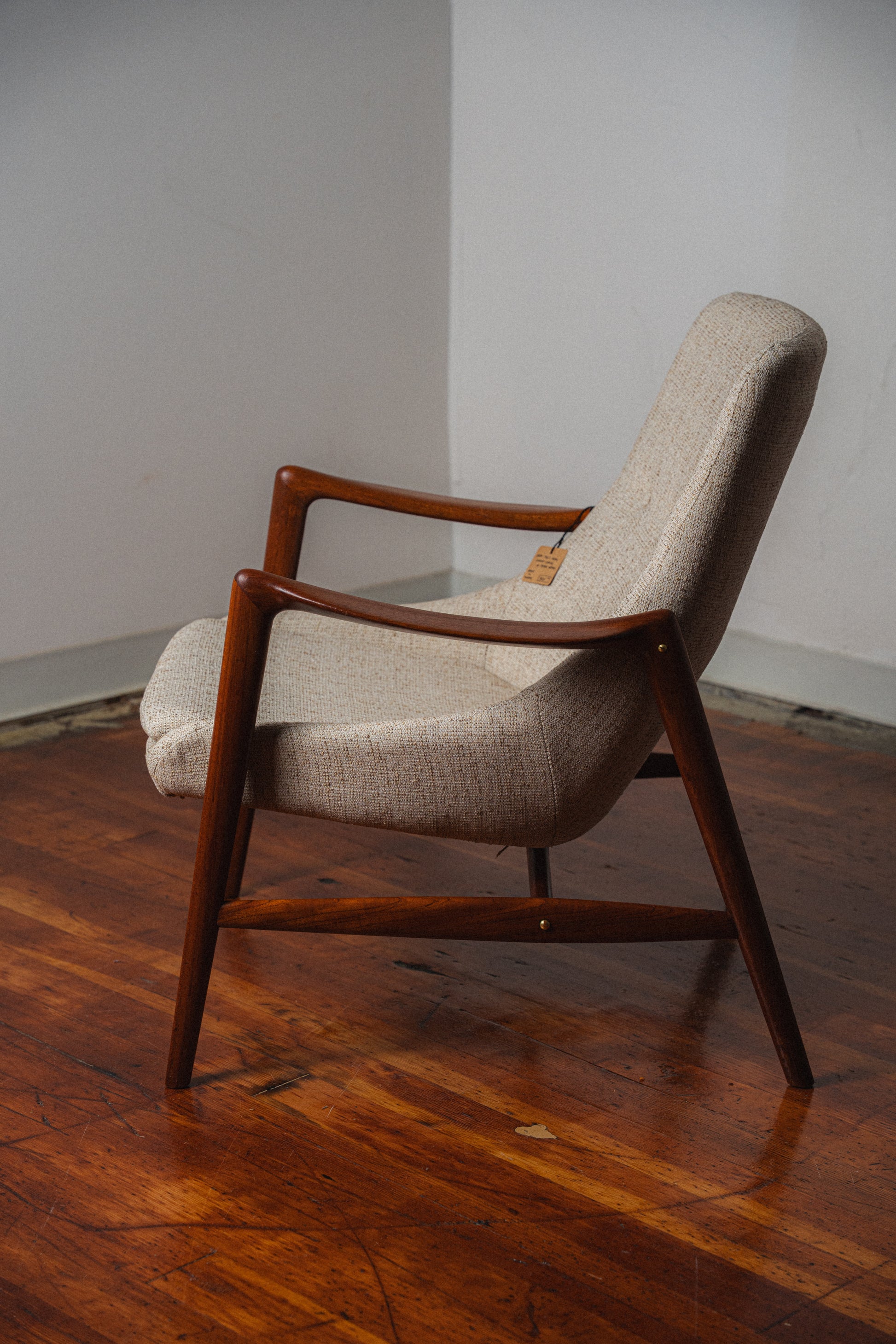 Norwegian Teak Lounge Chair by Peter Wessel