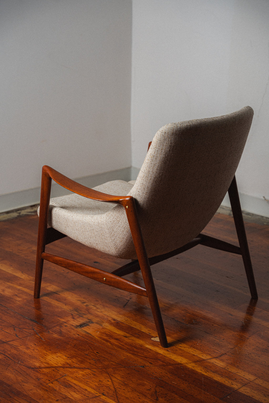 Norwegian Teak Lounge Chair by Peter Wessel