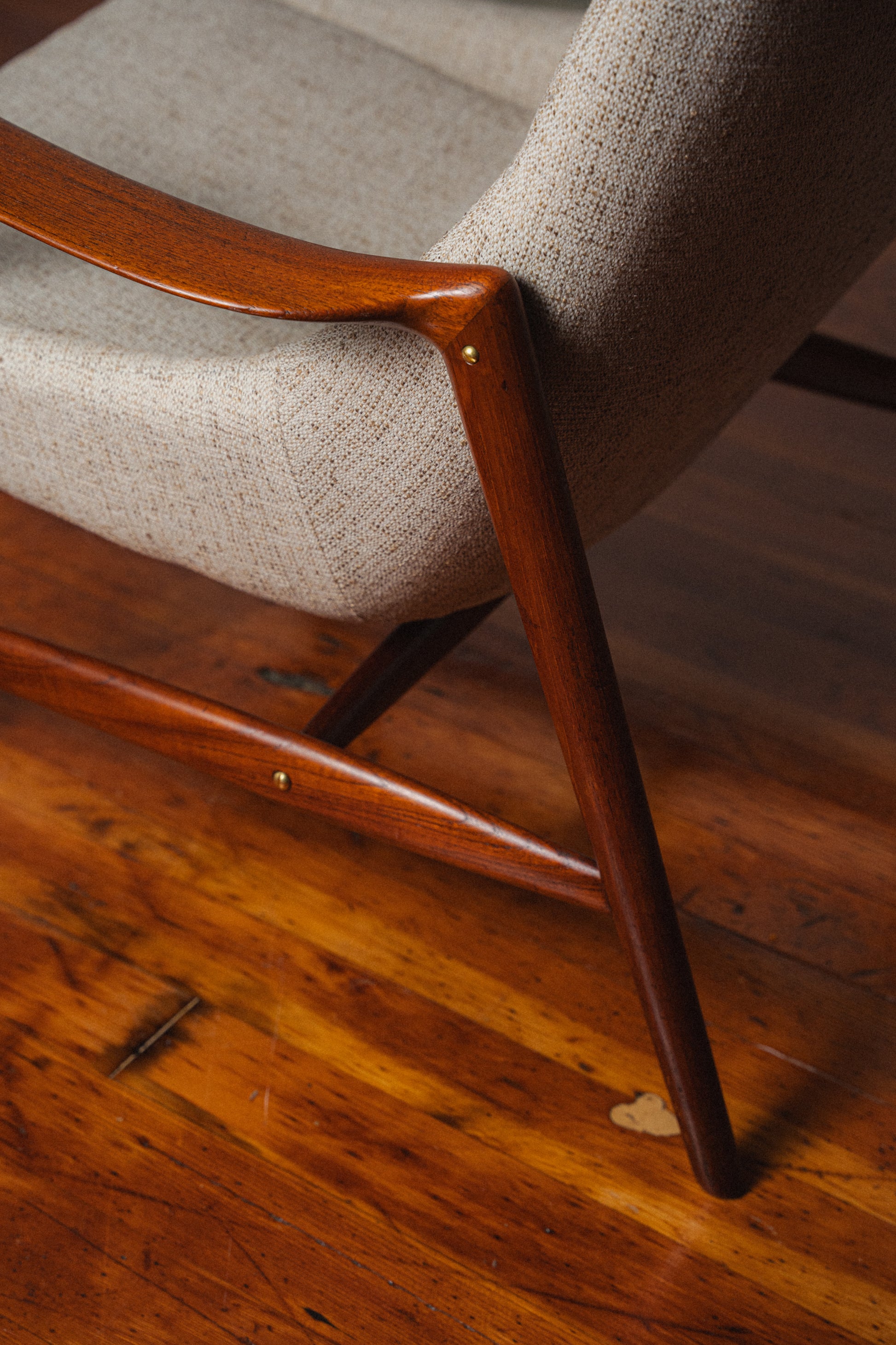 Norwegian Teak Lounge Chair by Peter Wessel