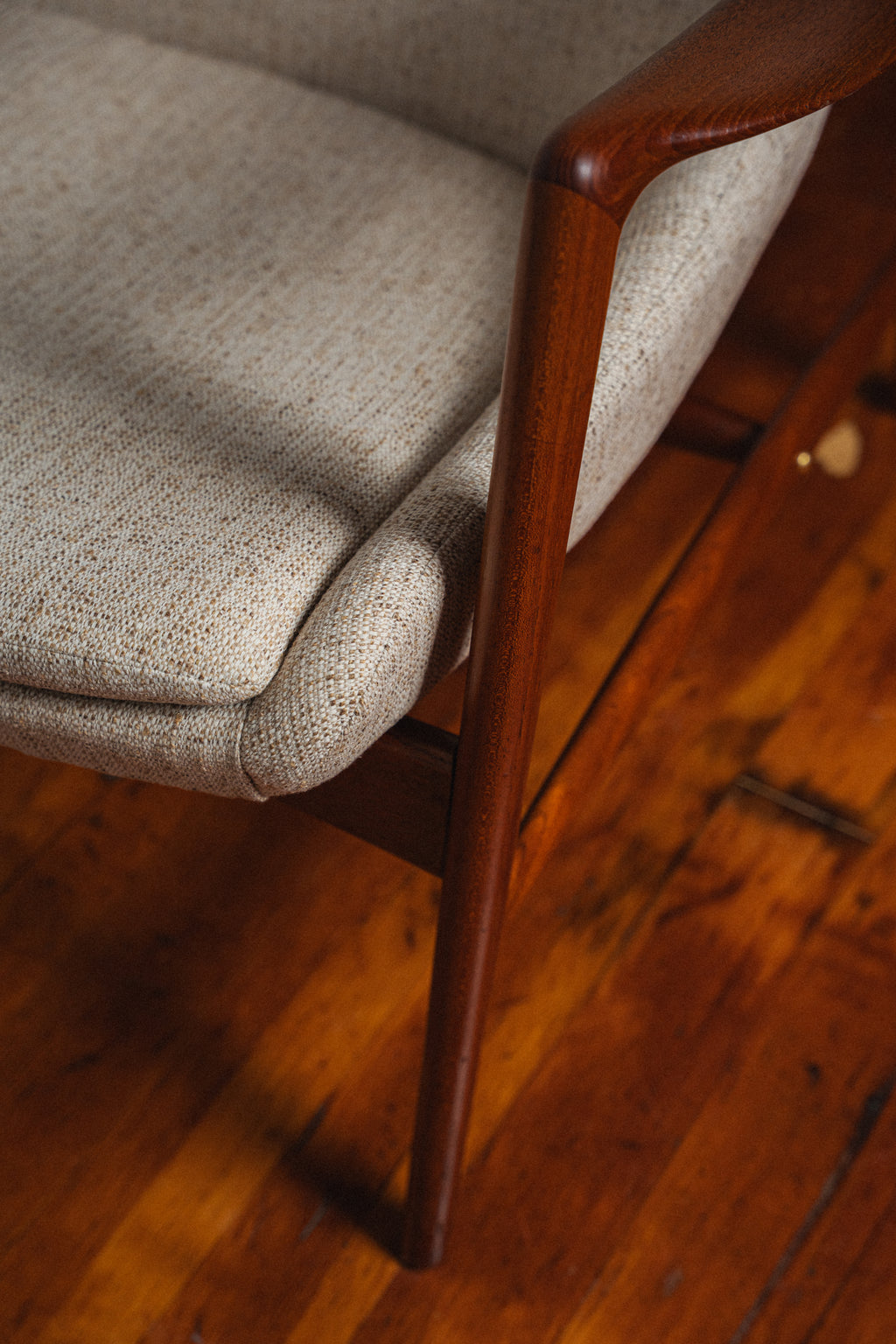 Norwegian Teak Lounge Chair by Peter Wessel