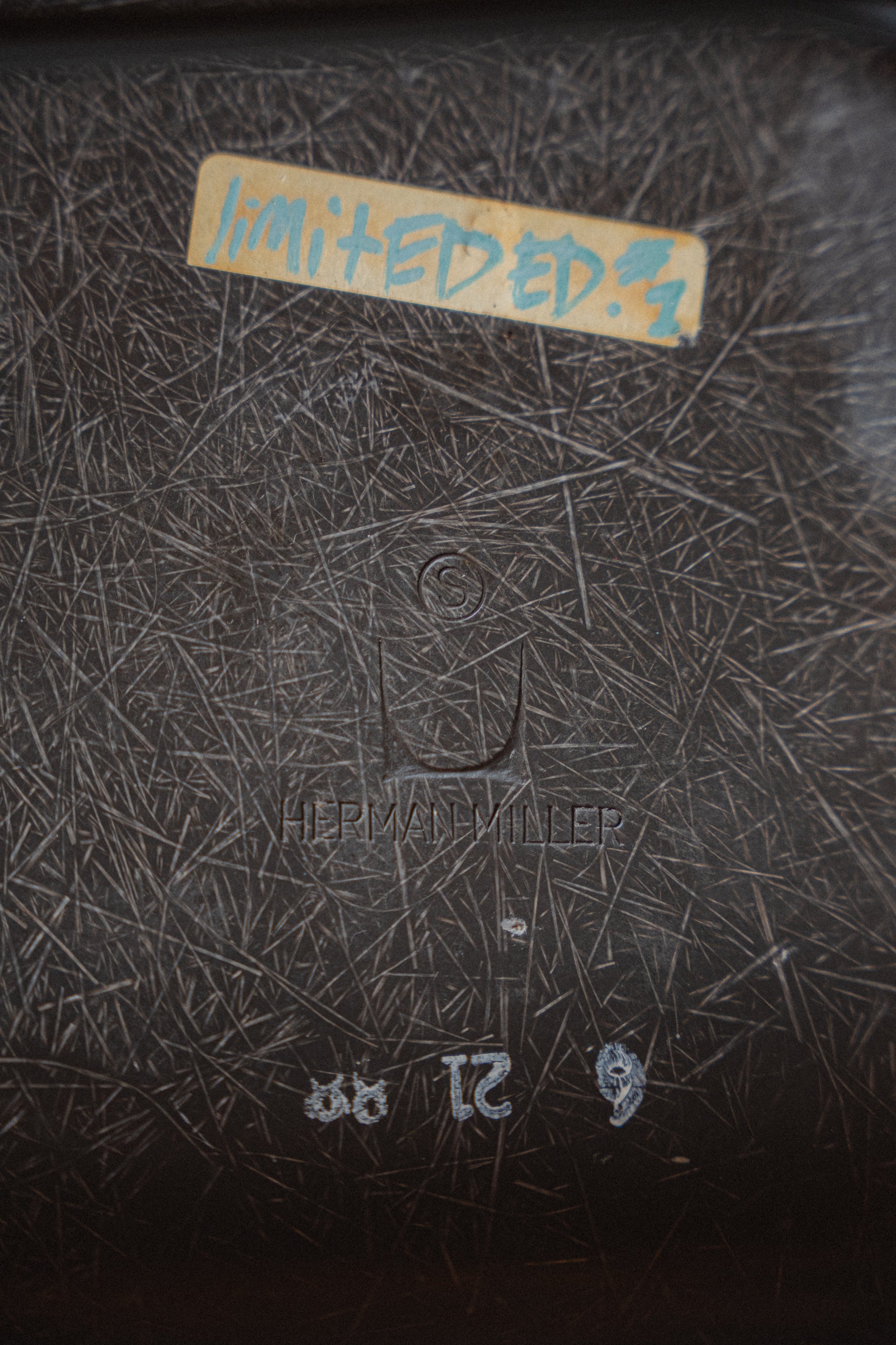 Molded Fiberglass Chair by Charles & Ray Eames for Herman Miller (4th Gen)