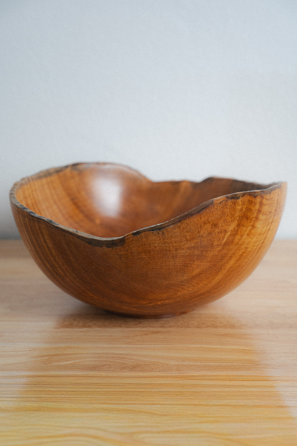 Figured Cowen Park Maple Salad Bowl by Michael Clyde