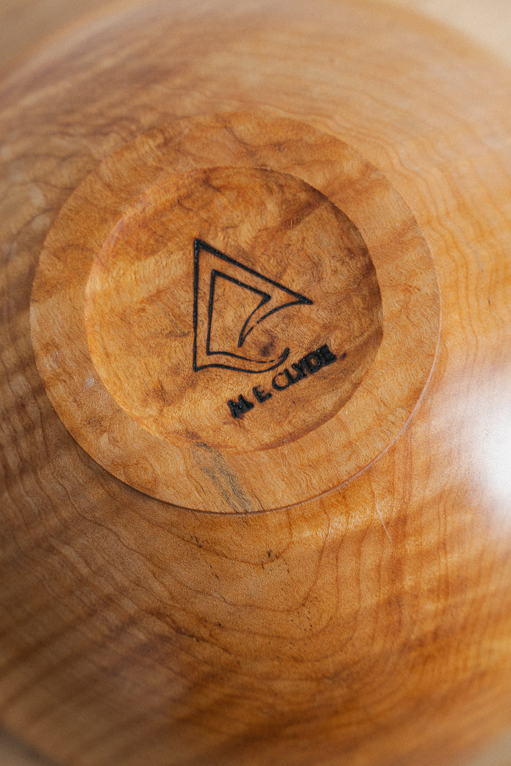 Figured Cowen Park Maple Salad Bowl by Michael Clyde