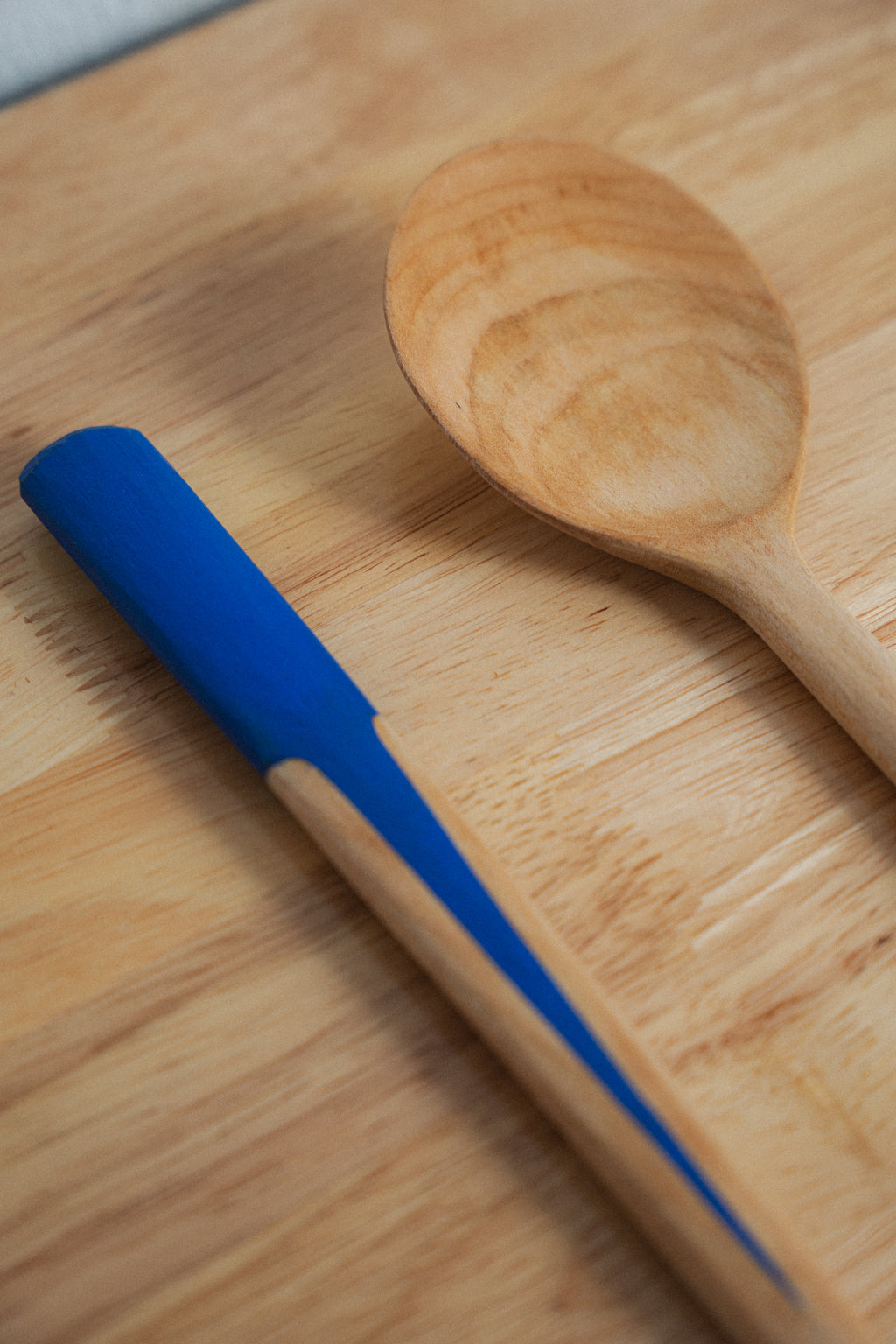 Figured Cowen Park Maple Salad Spoons by Michael Clyde