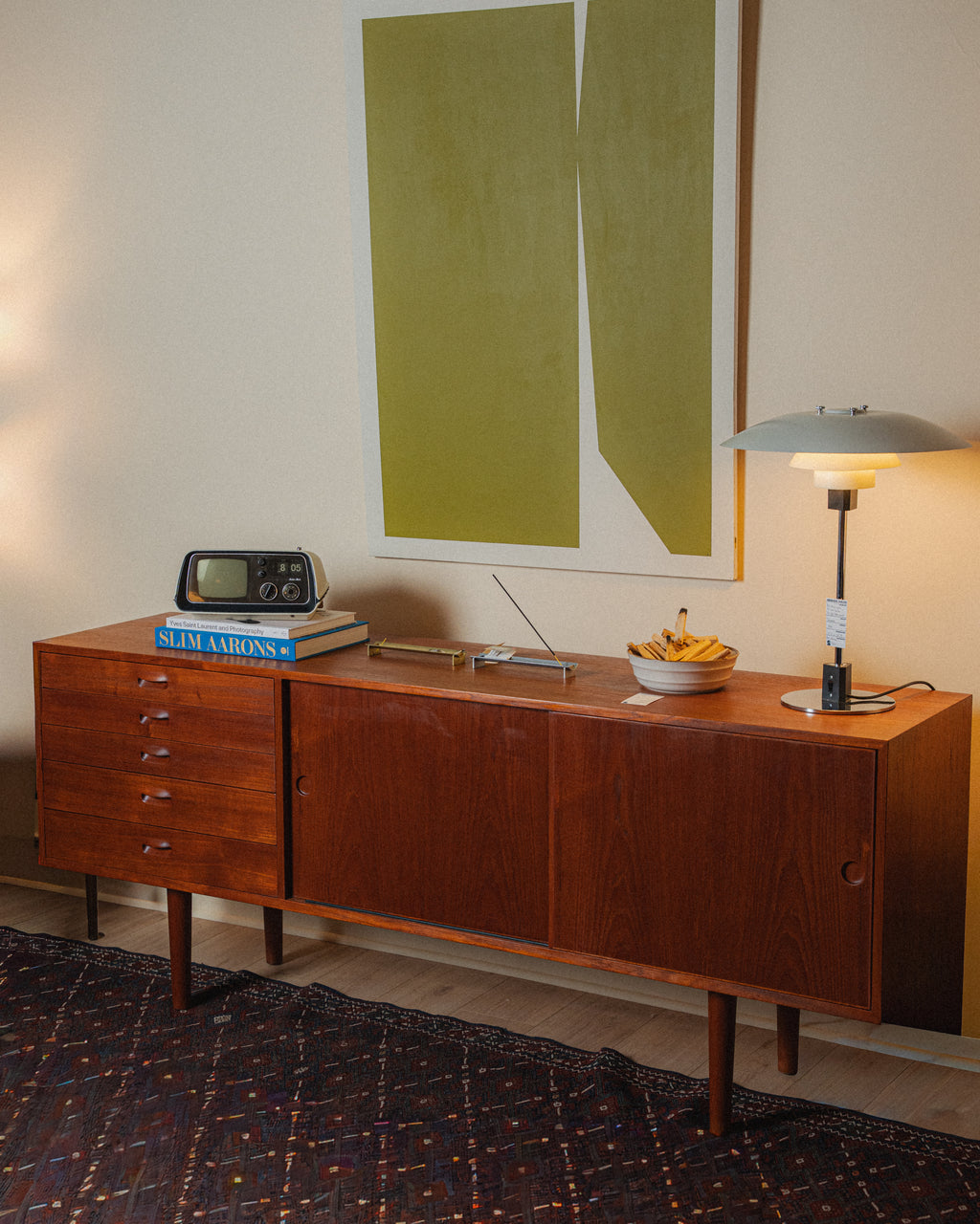 Hans Wegner Teak Sideboard for Johannes Hansen