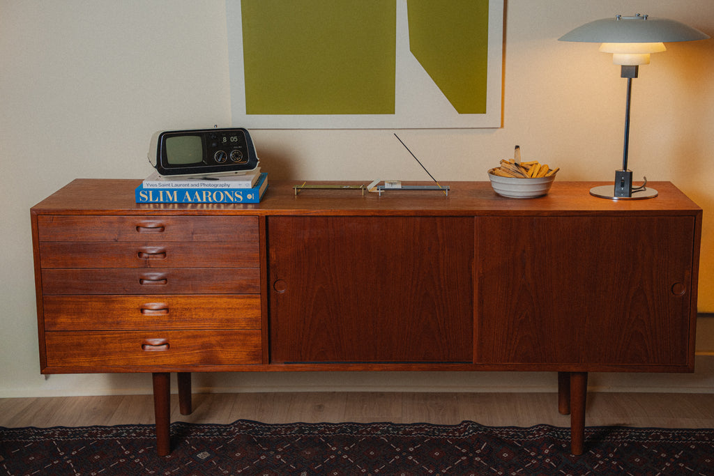 Hans Wegner Teak Sideboard for Johannes Hansen
