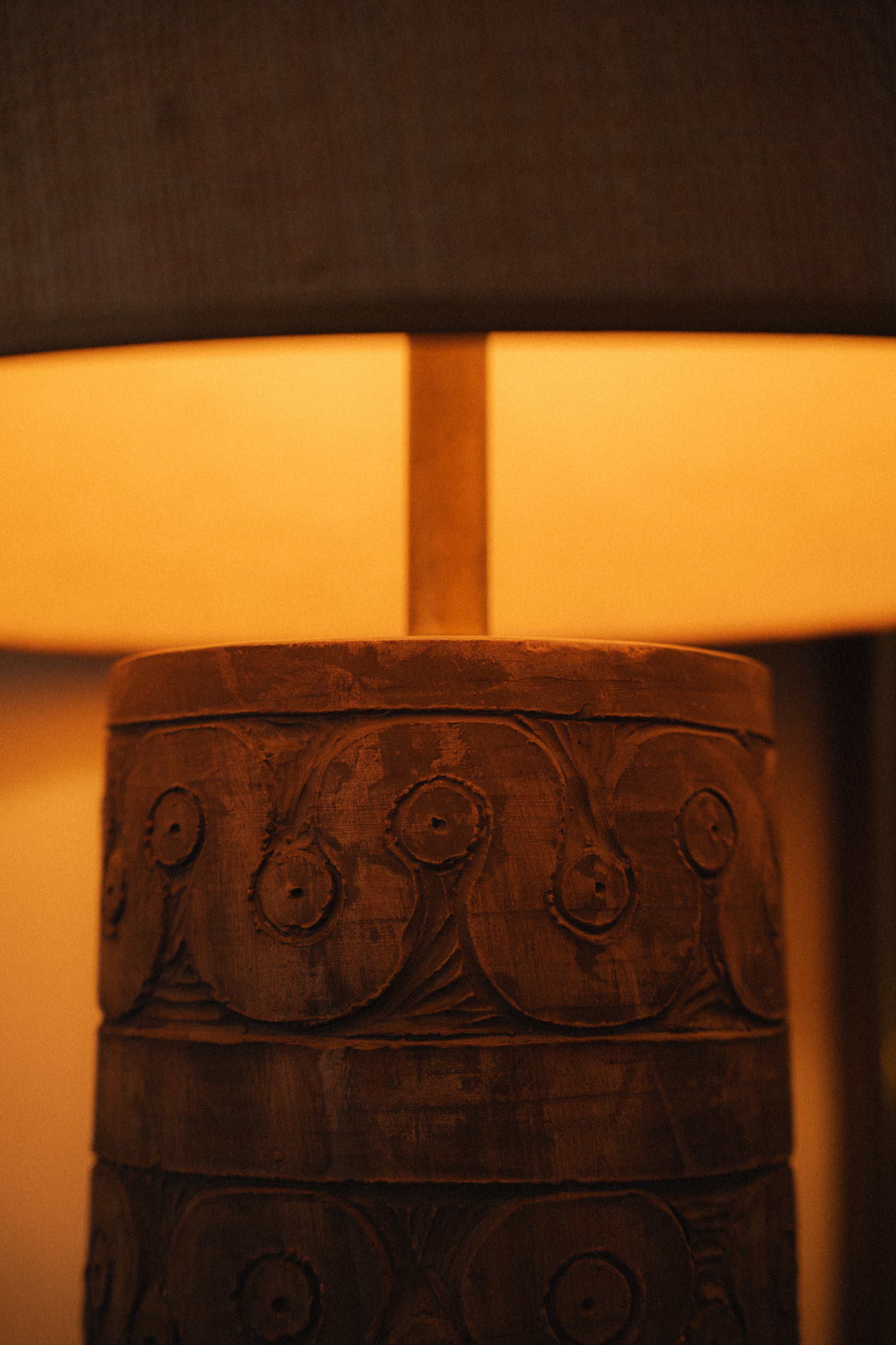 TIC for Raymor Italian Pottery Lamp With Original Shade