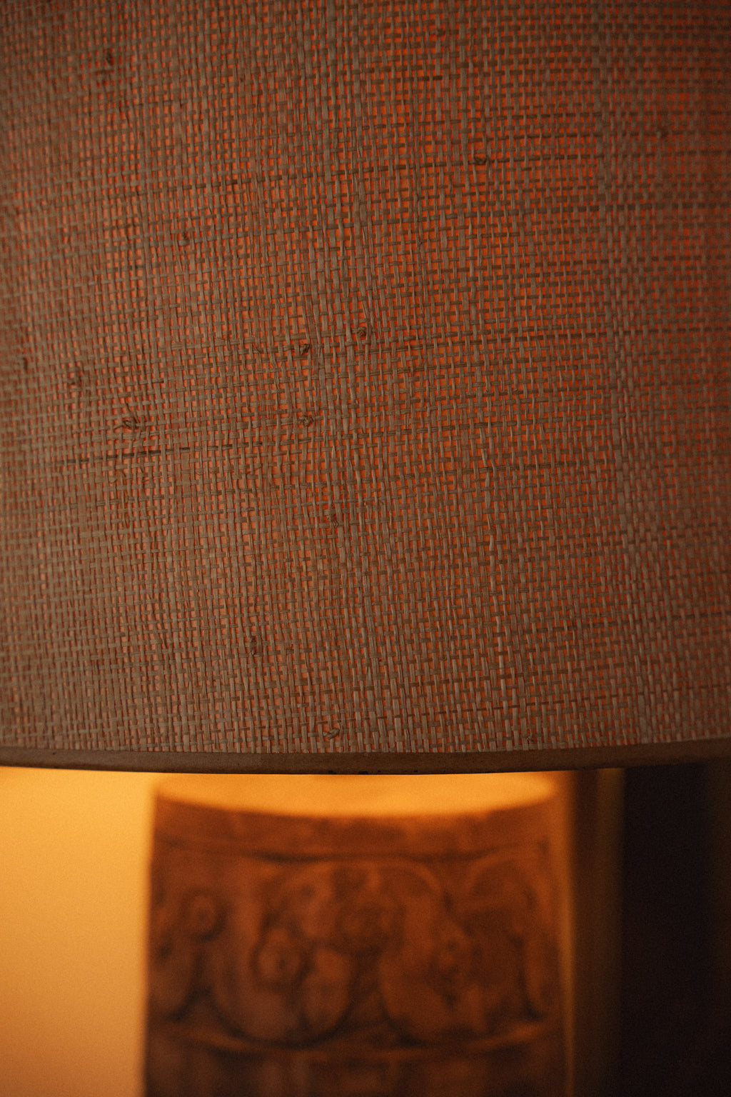 TIC for Raymor Italian Pottery Lamp With Original Shade