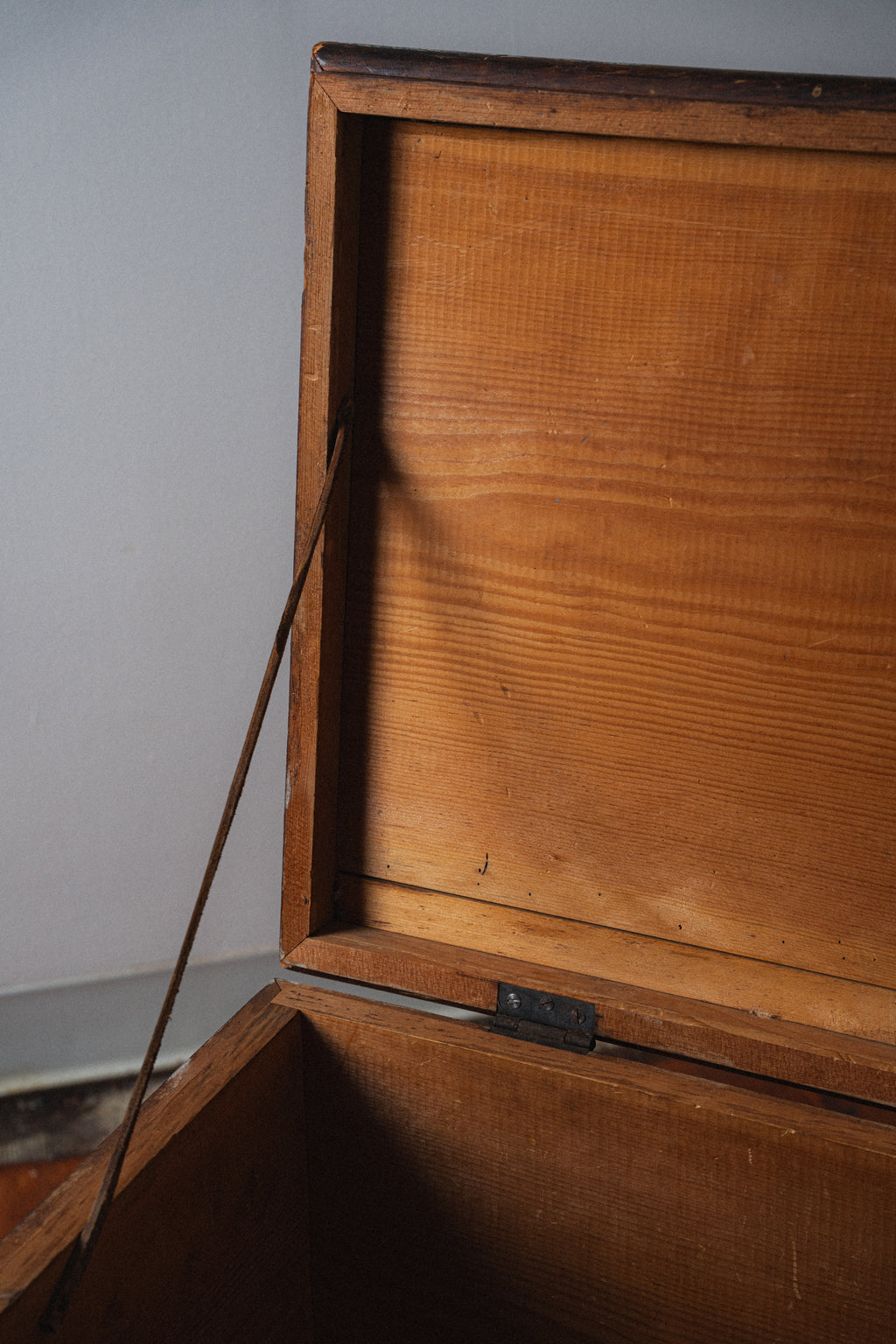 Antique Spanish Walnut & Pine Chest