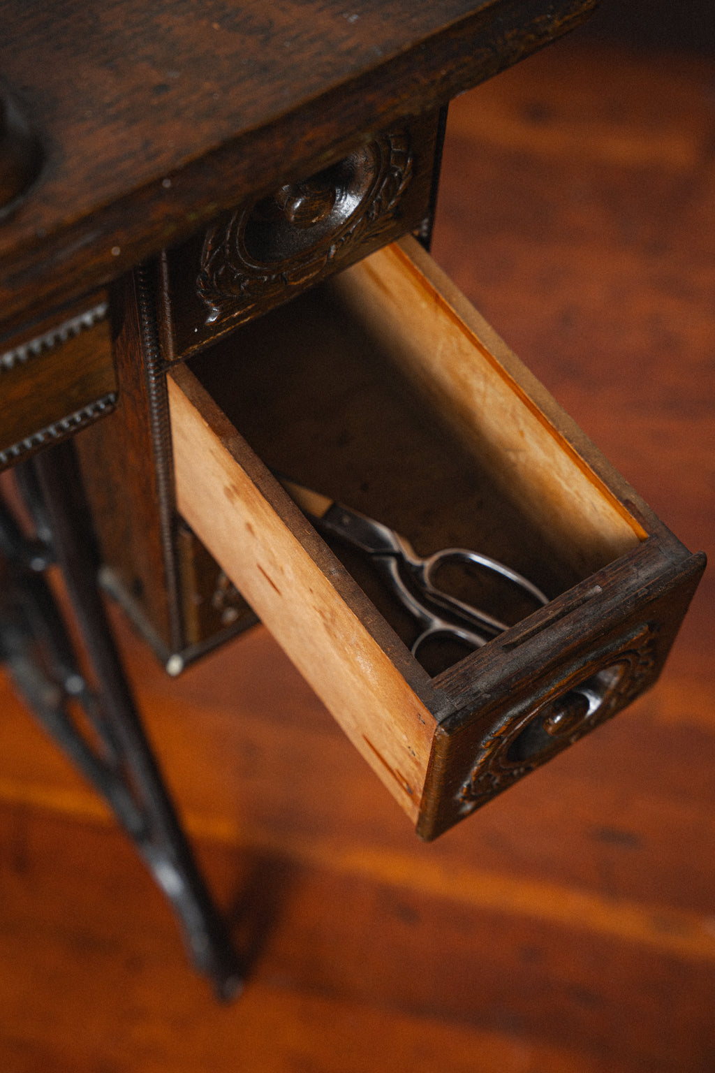 Antique Singer Sewing Station