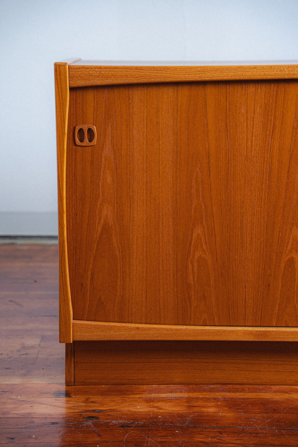 Danish Teak 3-Door Credenza
